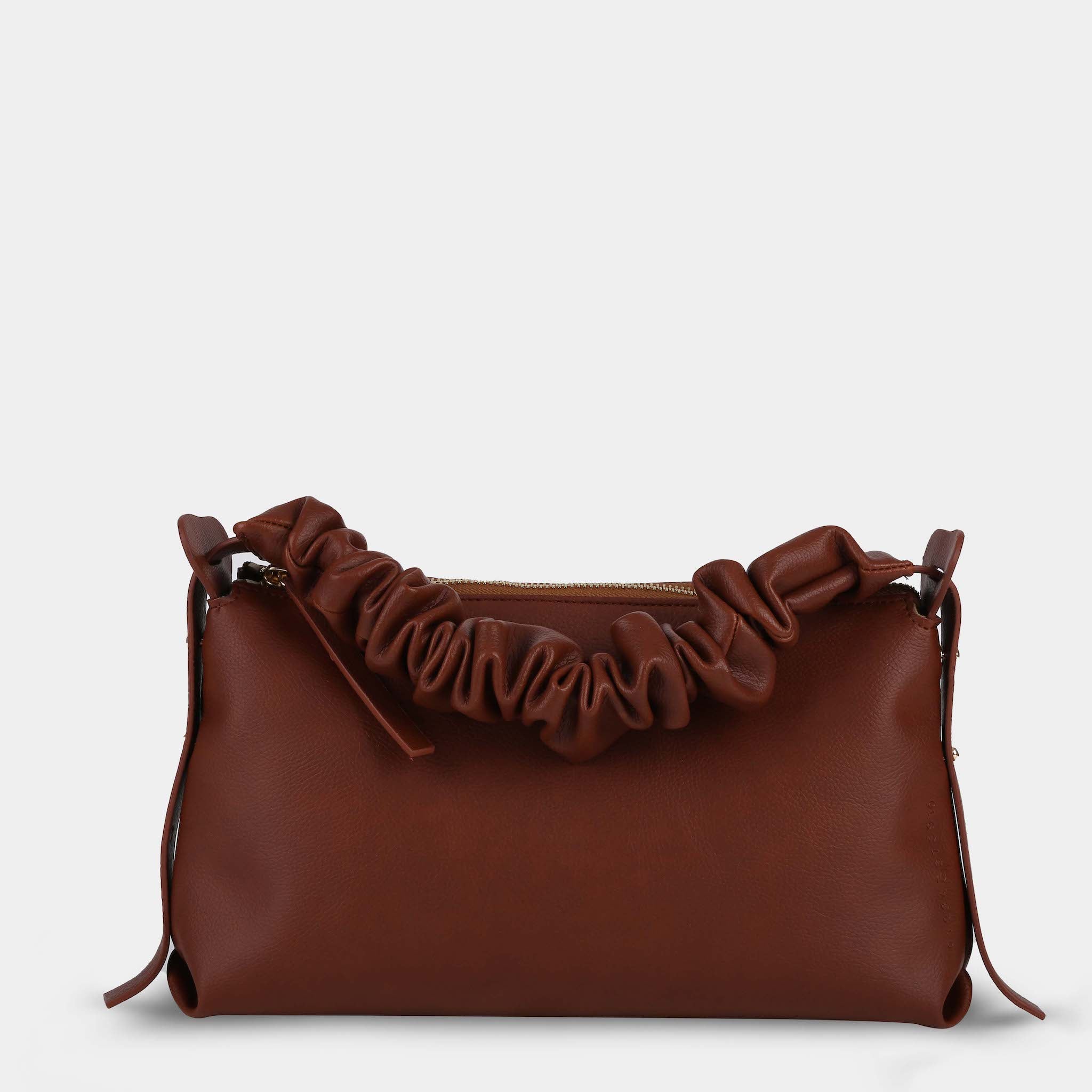 Túi xách M BAG màu xanh dương (lớn)