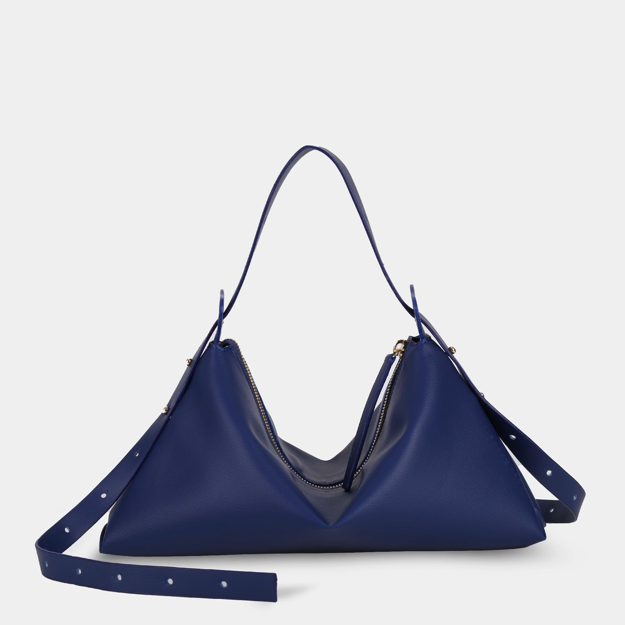 Túi xách M BAG màu xanh dương (lớn)