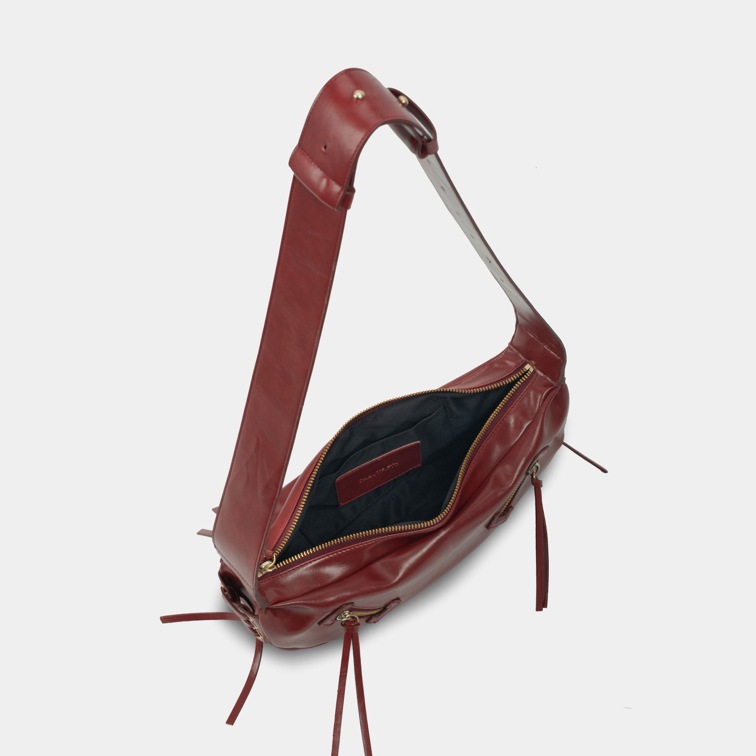 LACE bag large size (M) red color