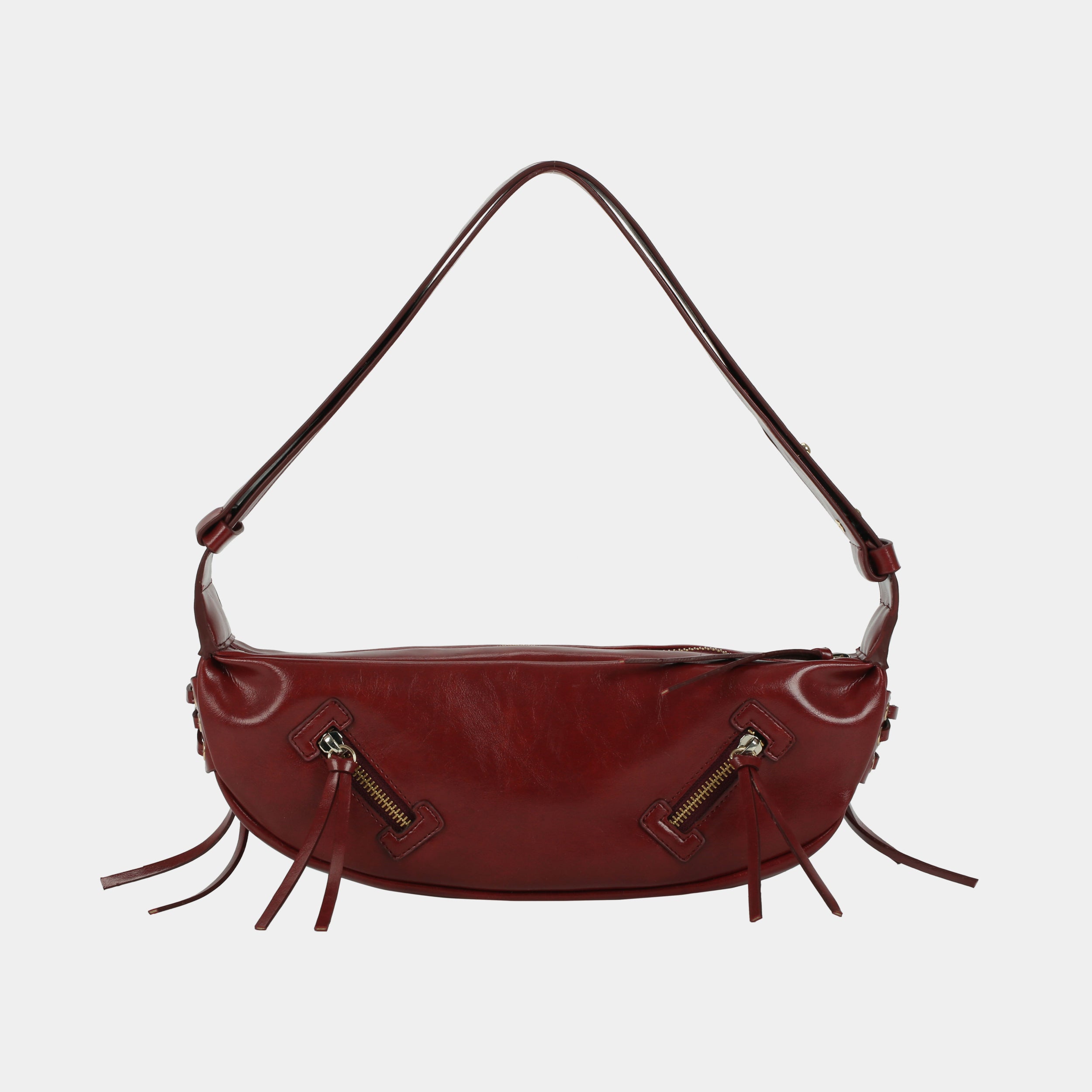 LACE bag large size (M) red color
