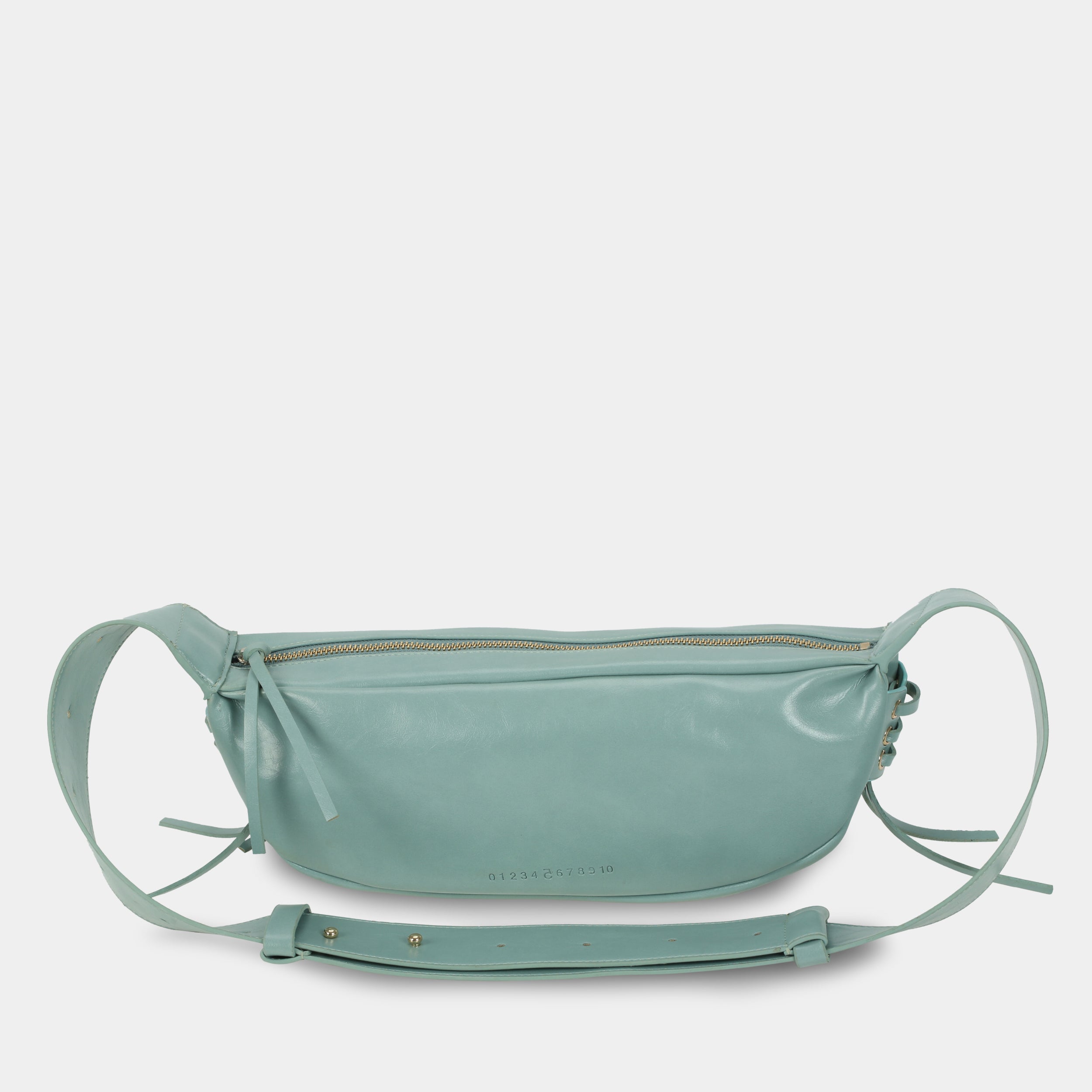 Túi xách LACE size lớn (M) màu xanh ngọc pastel
