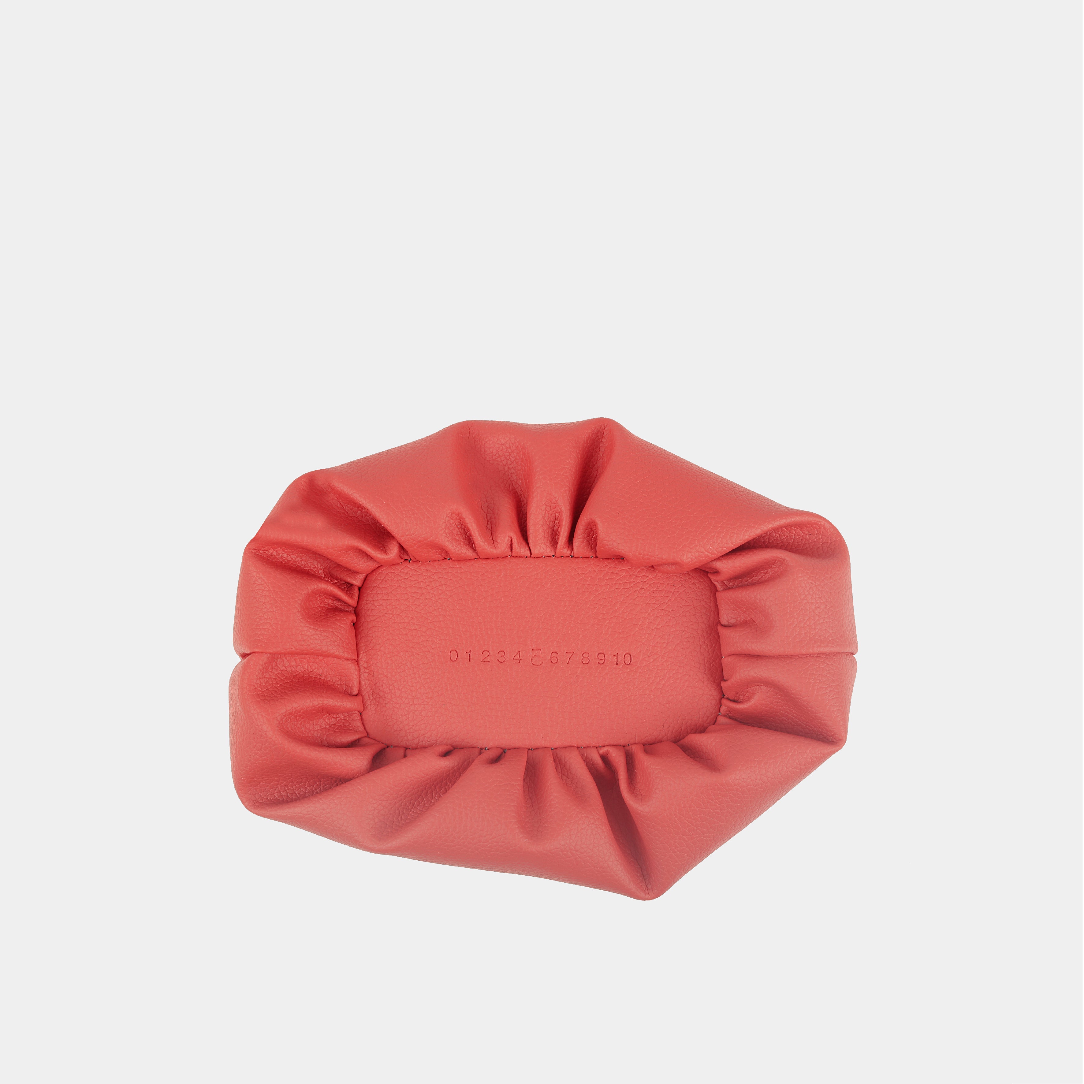 Bag Mini Flower in Coral Orange