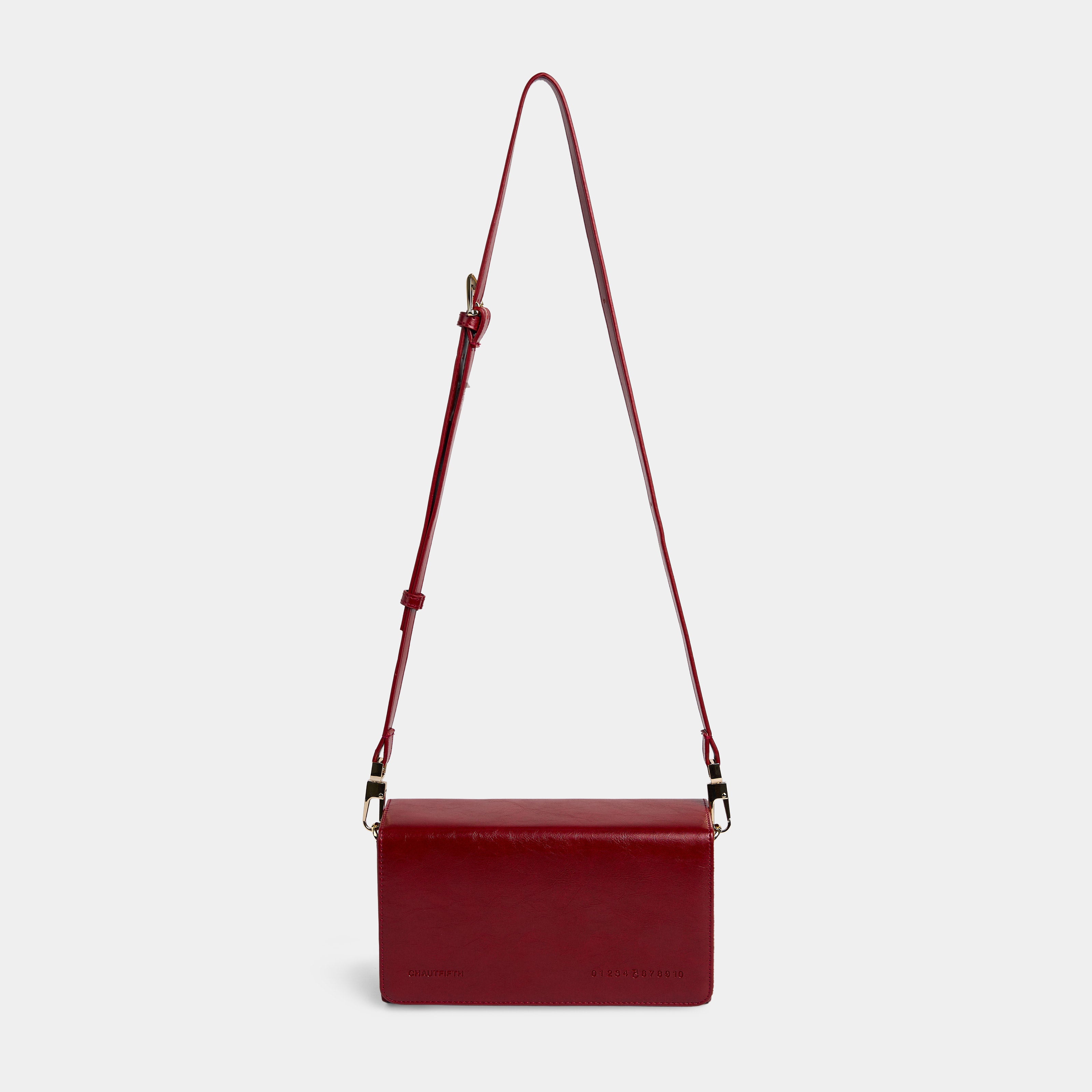 Bag KAMELEON in Dark Red