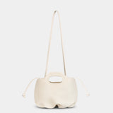 Cream white with textured