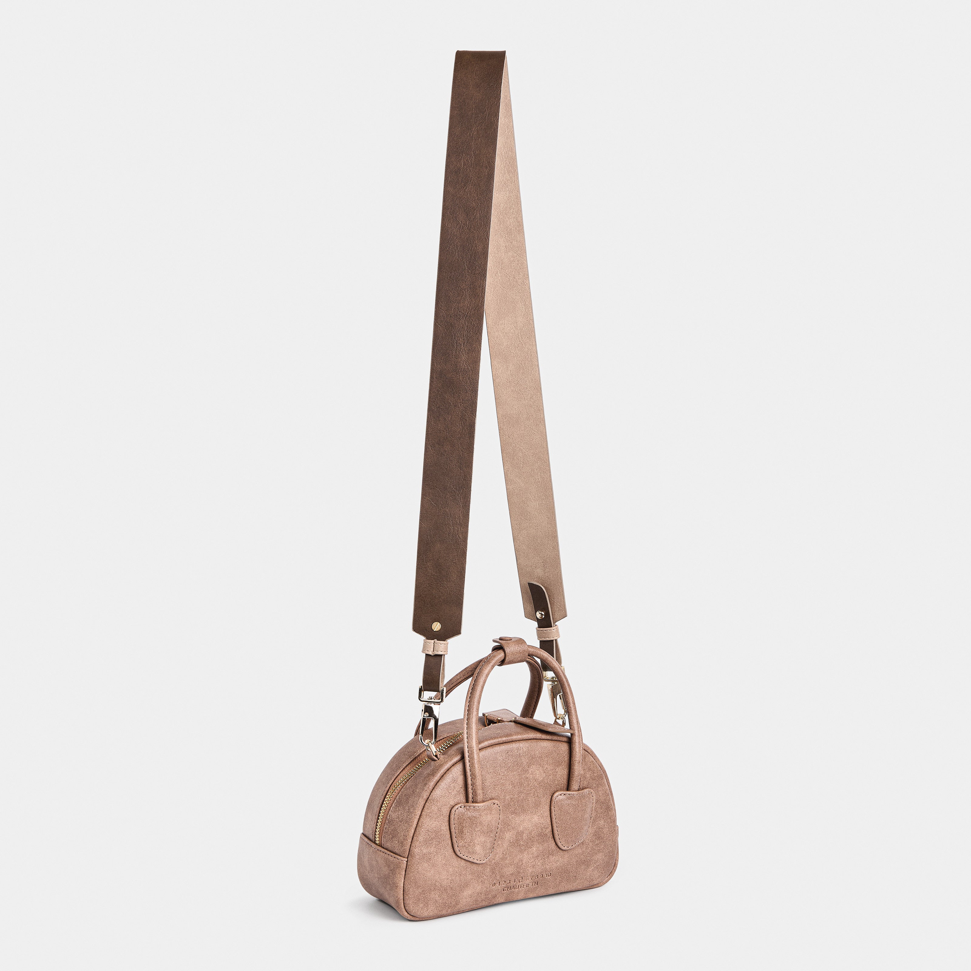 Strap 4CM WIDE BAG Dark Beige x Light Cacao