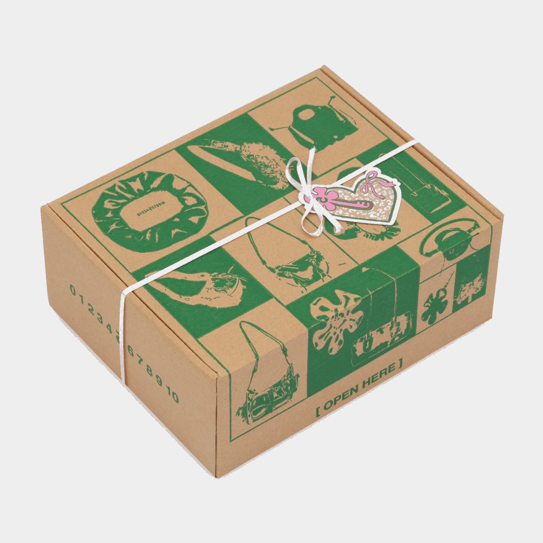 BỘ QUÀ TẶNG - Túi xách TACOS size M x Móc khóa Heart in Horse