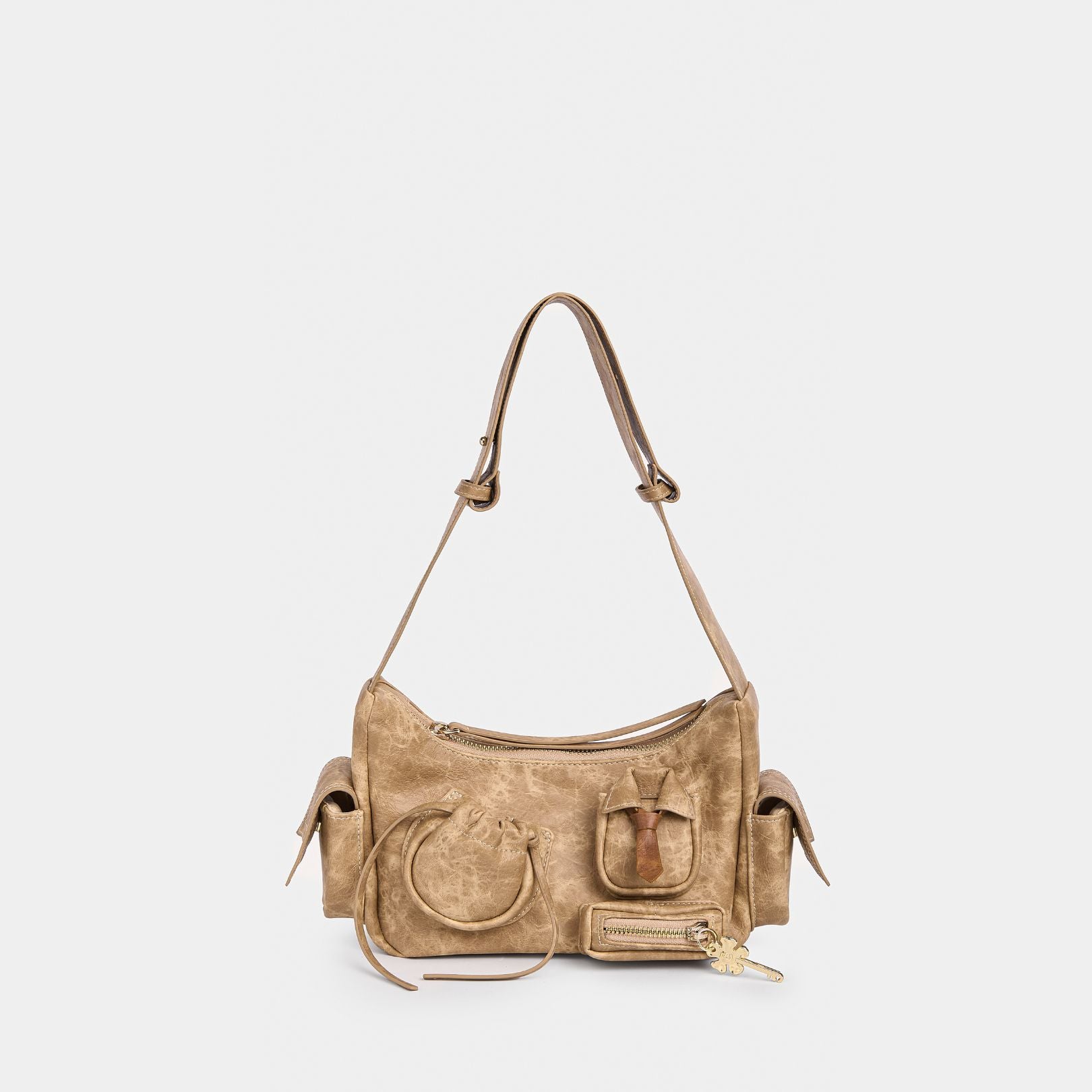 Bag C5-Pocket Tie Sand Beige (S)