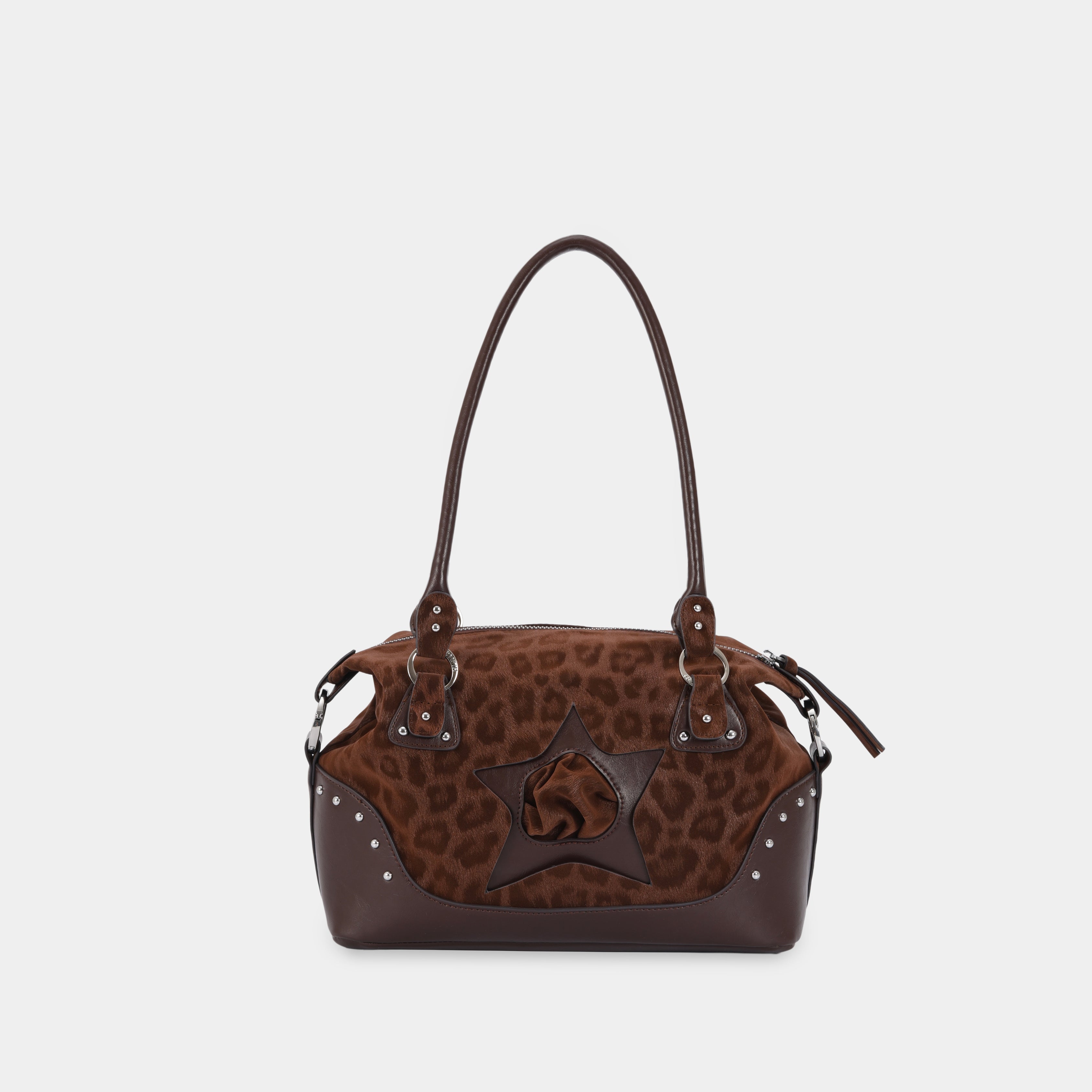 Bag Y2K STAR Brown Choco x Brown Leopard (SIL)