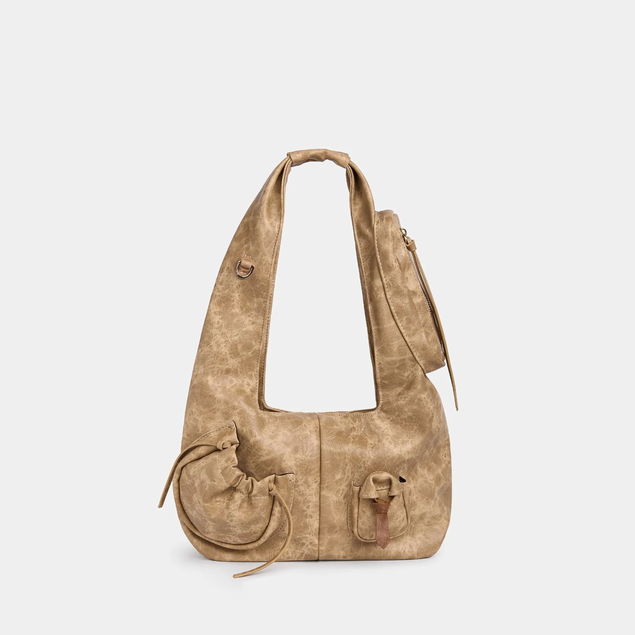 Bag C2-Pocket Hobo Tie Sand Beige (M)