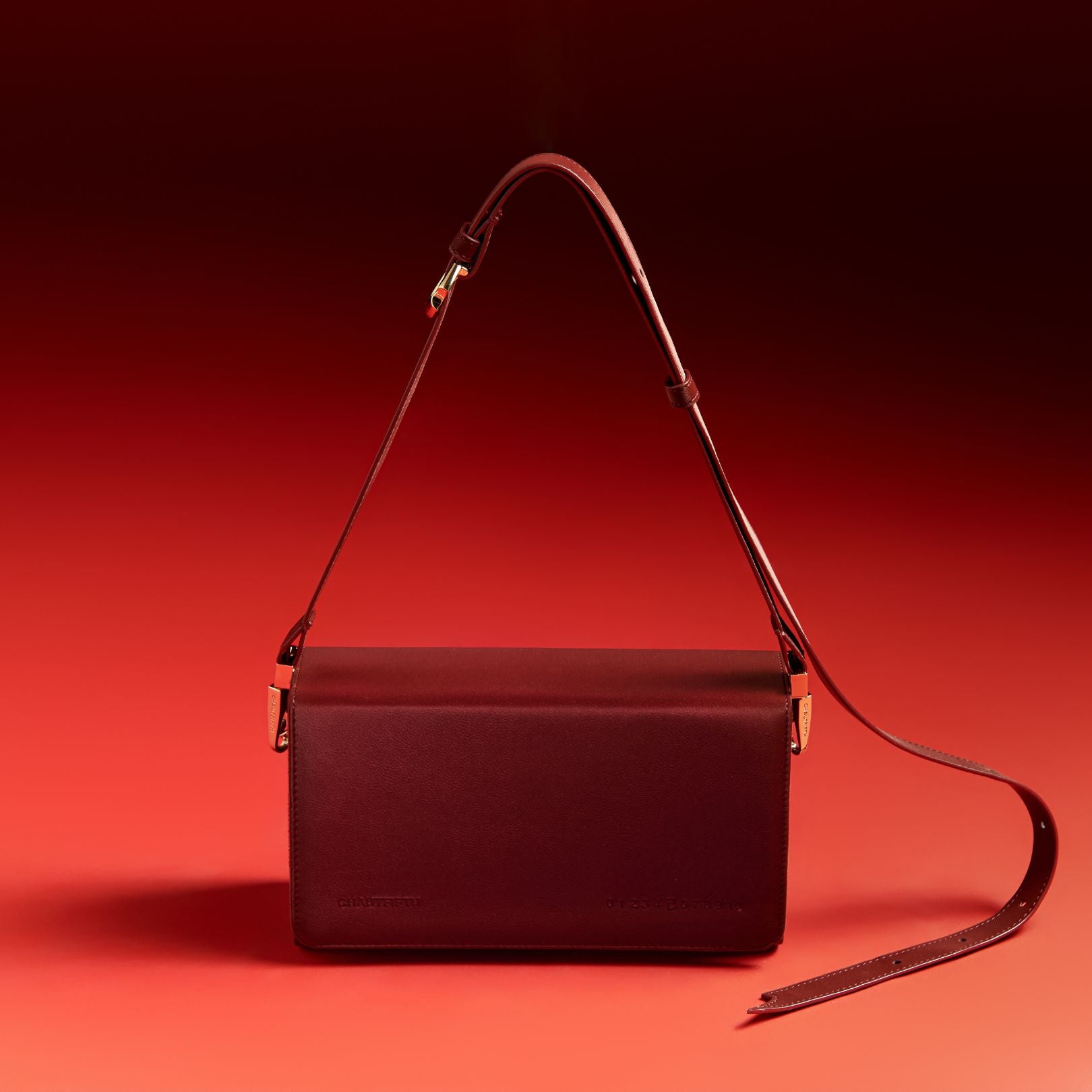 [GET 1 FREE CHARM] Bag KAMELEON in Velvet Dark Red