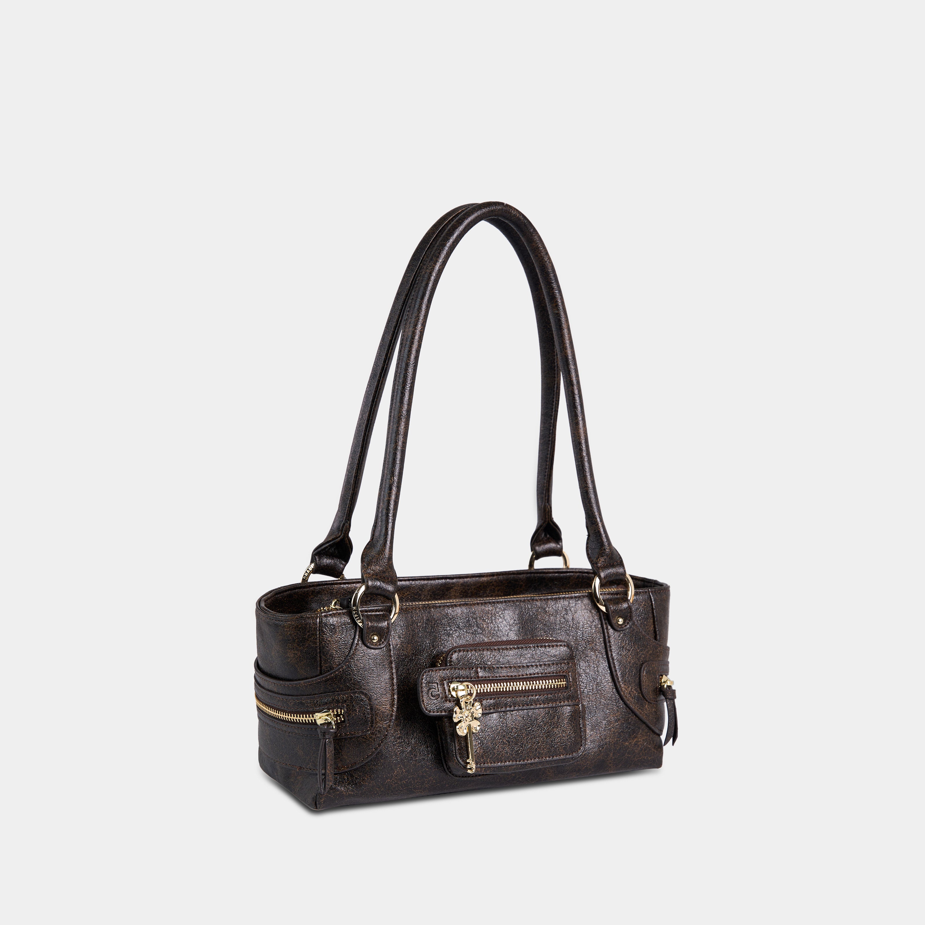 Bag Y2K CRUISE Speckled Brown-Black