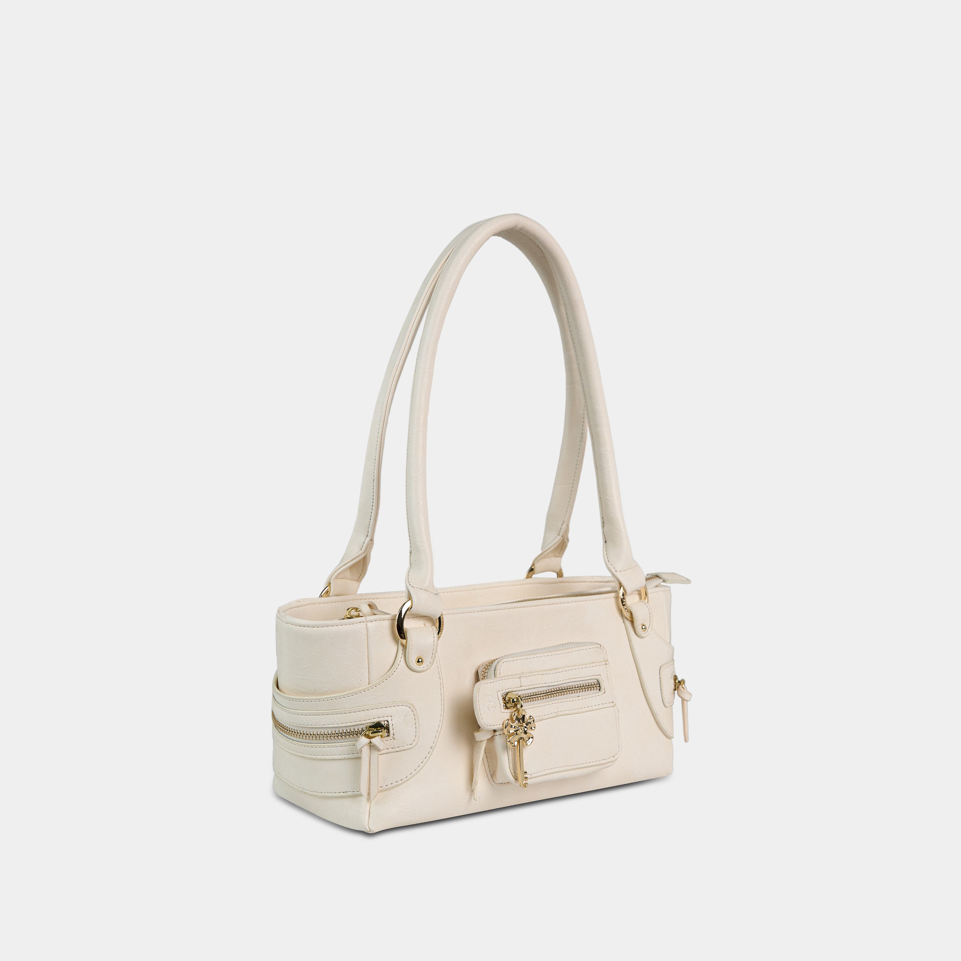 Bag Y2K CRUISE Cream White with texture