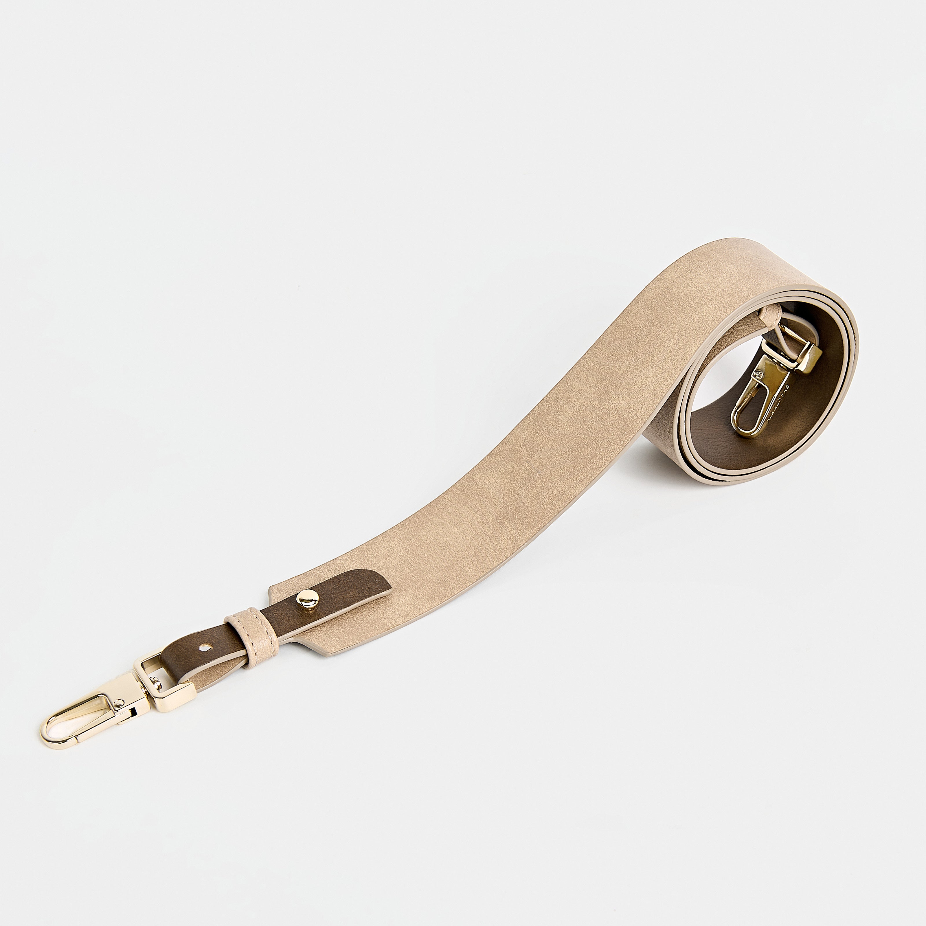 Strap 4CM WIDE BAG Dark Beige x Light Cacao