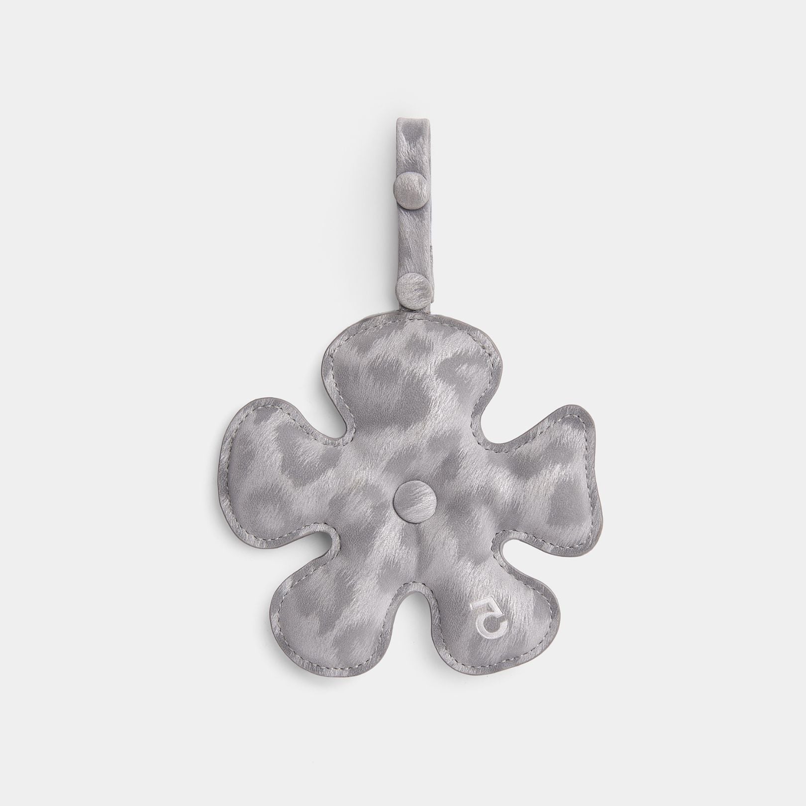 Phụ kiện Hoa cánh quạt size nhỏ (S) màu Da Beo Xám