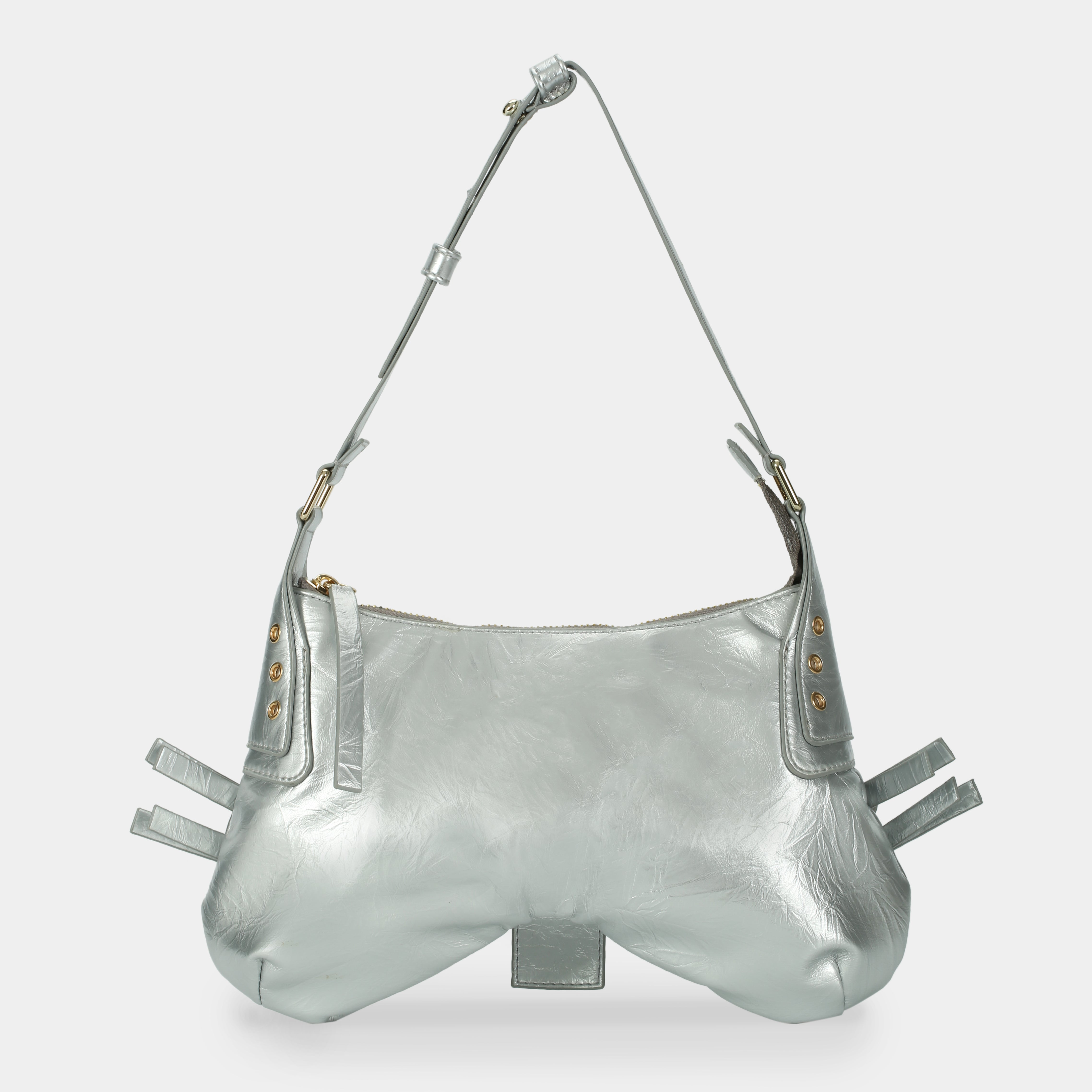 BUTTERFLY Handbag in Silver