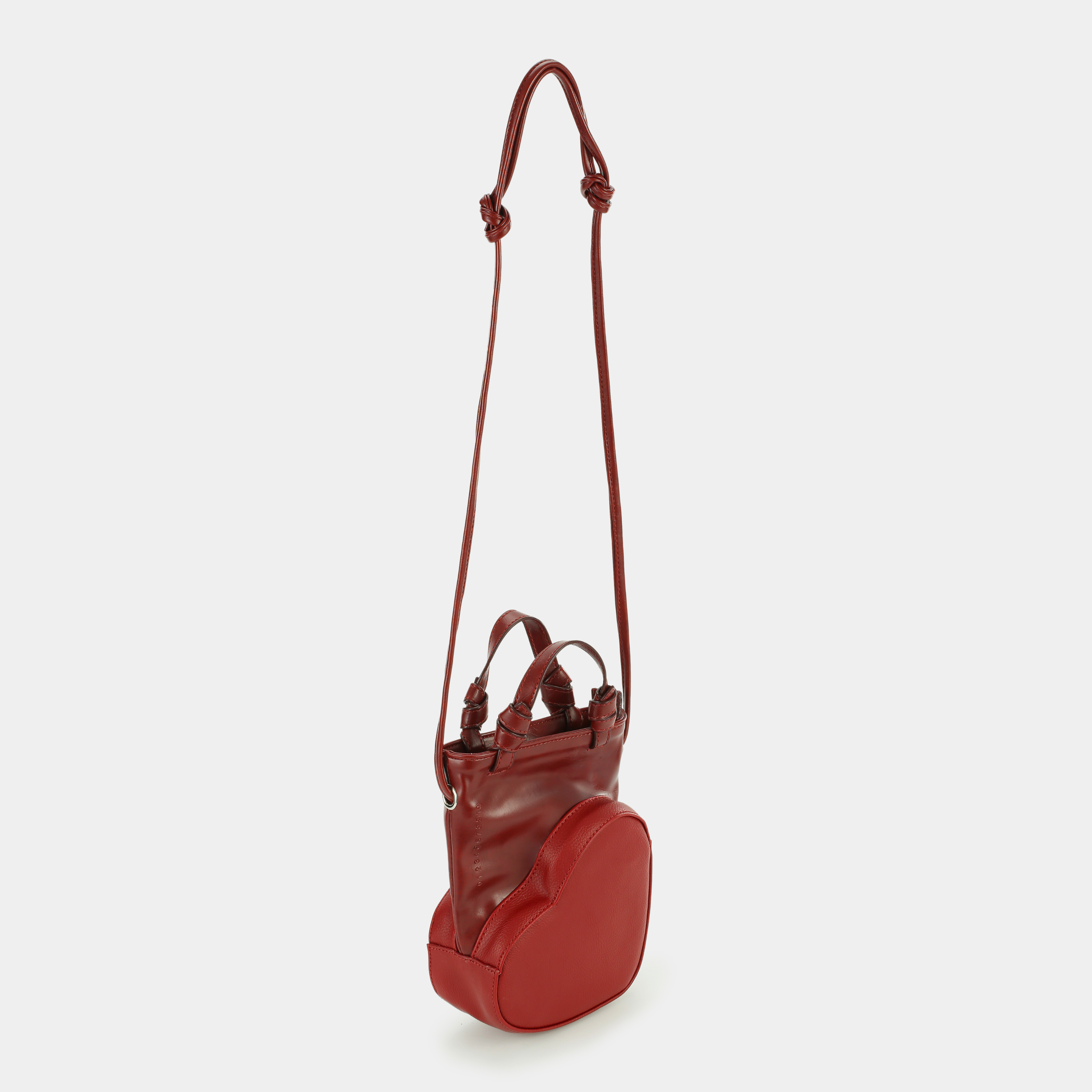 Growing Heart red handbag
