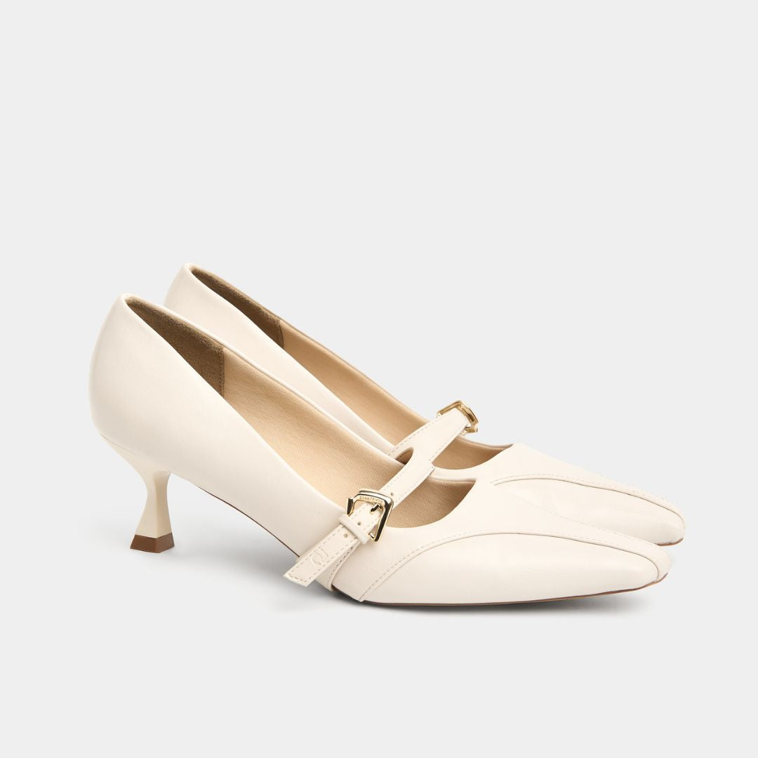 Giày MINMAX 50 PUMPS màu Trắng kem