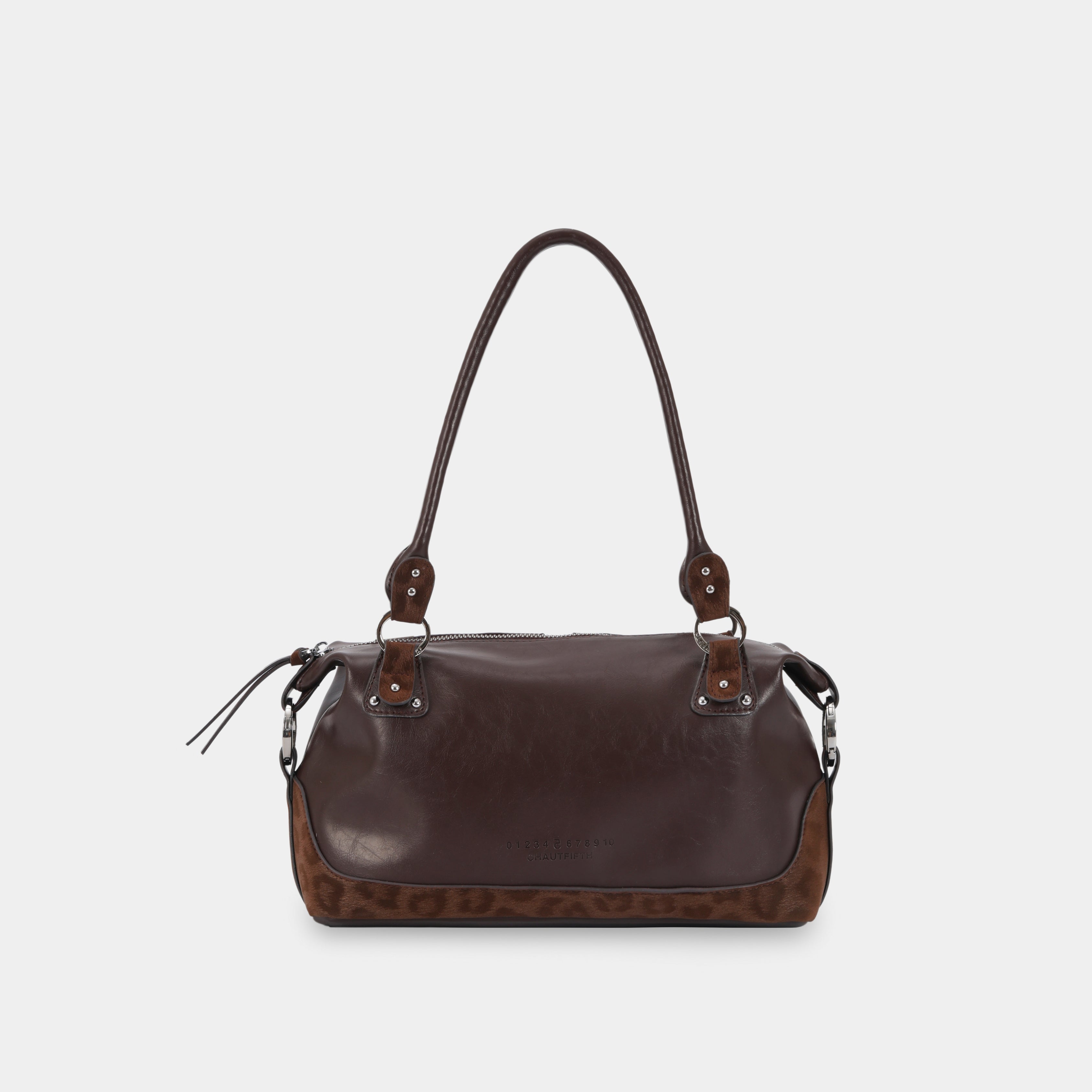 [EXCLUSIVE LAUNCH OFFER] Bag Y2K POCKET Brown Choco x Brown Leopard (SIL) (M)
