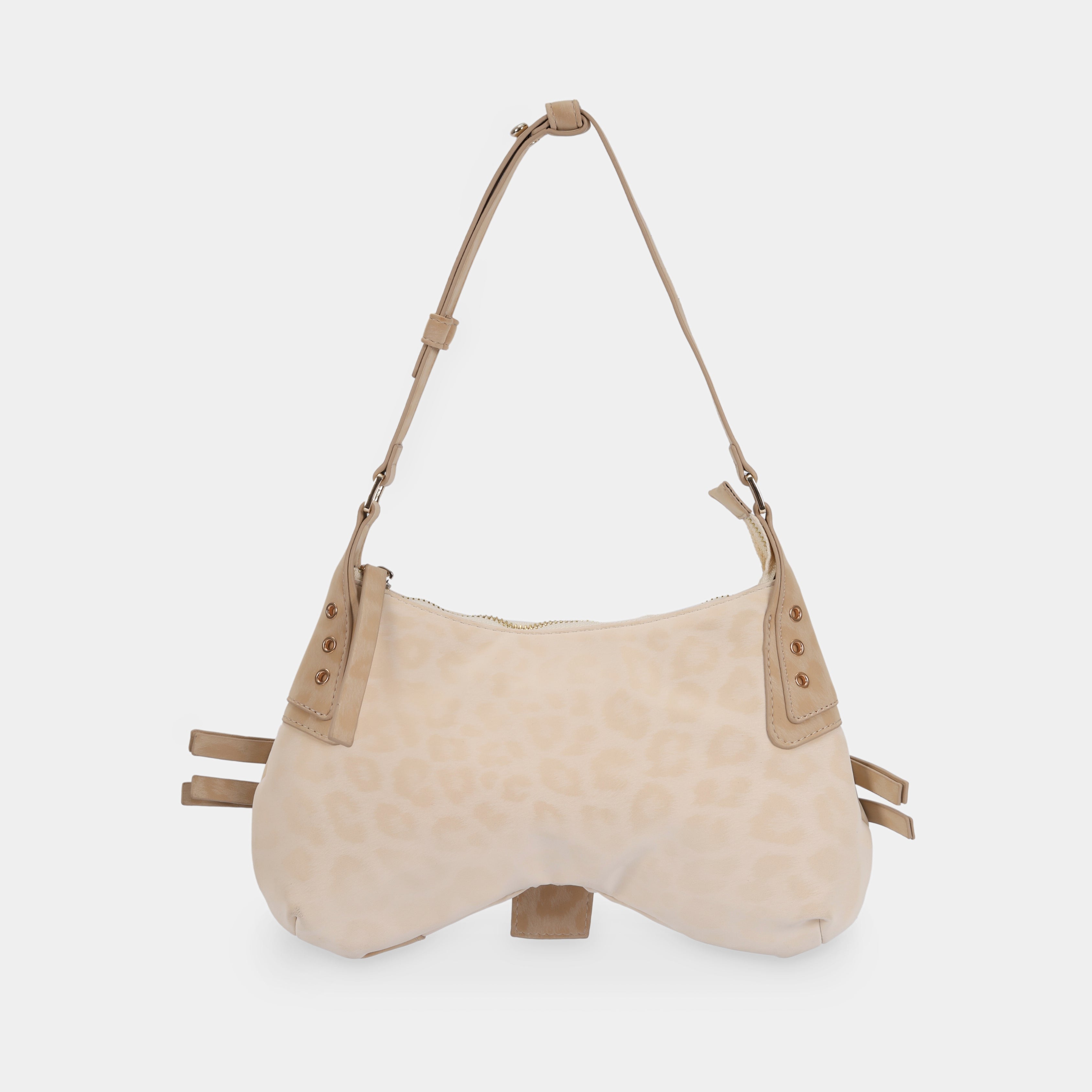 Túi xách BUTTERFLY màu Da beo Be sáng x Da beo Apricot