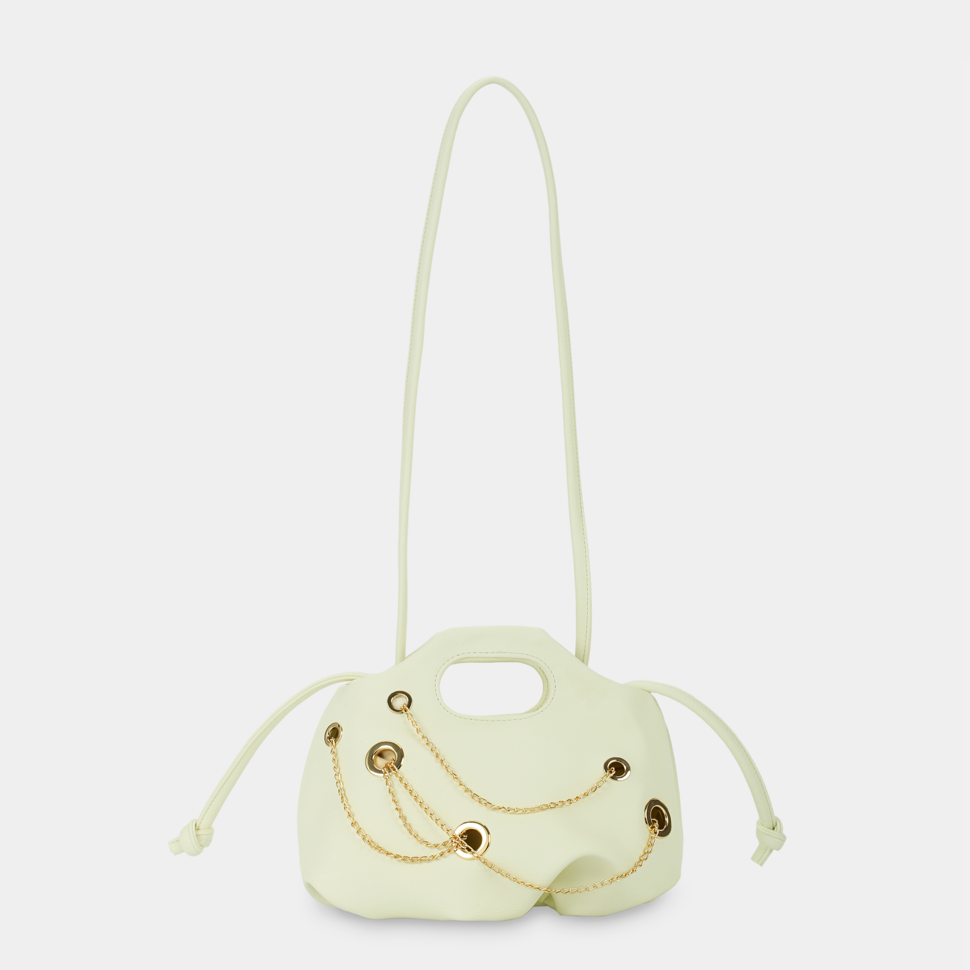Bag Mini Flower Chain White