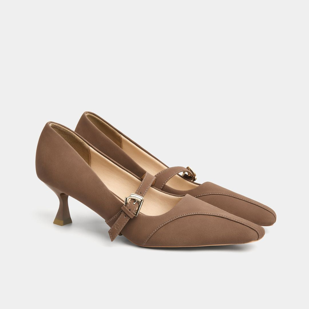 Giày MINMAX 50 PUMPS màu Nâu sáp