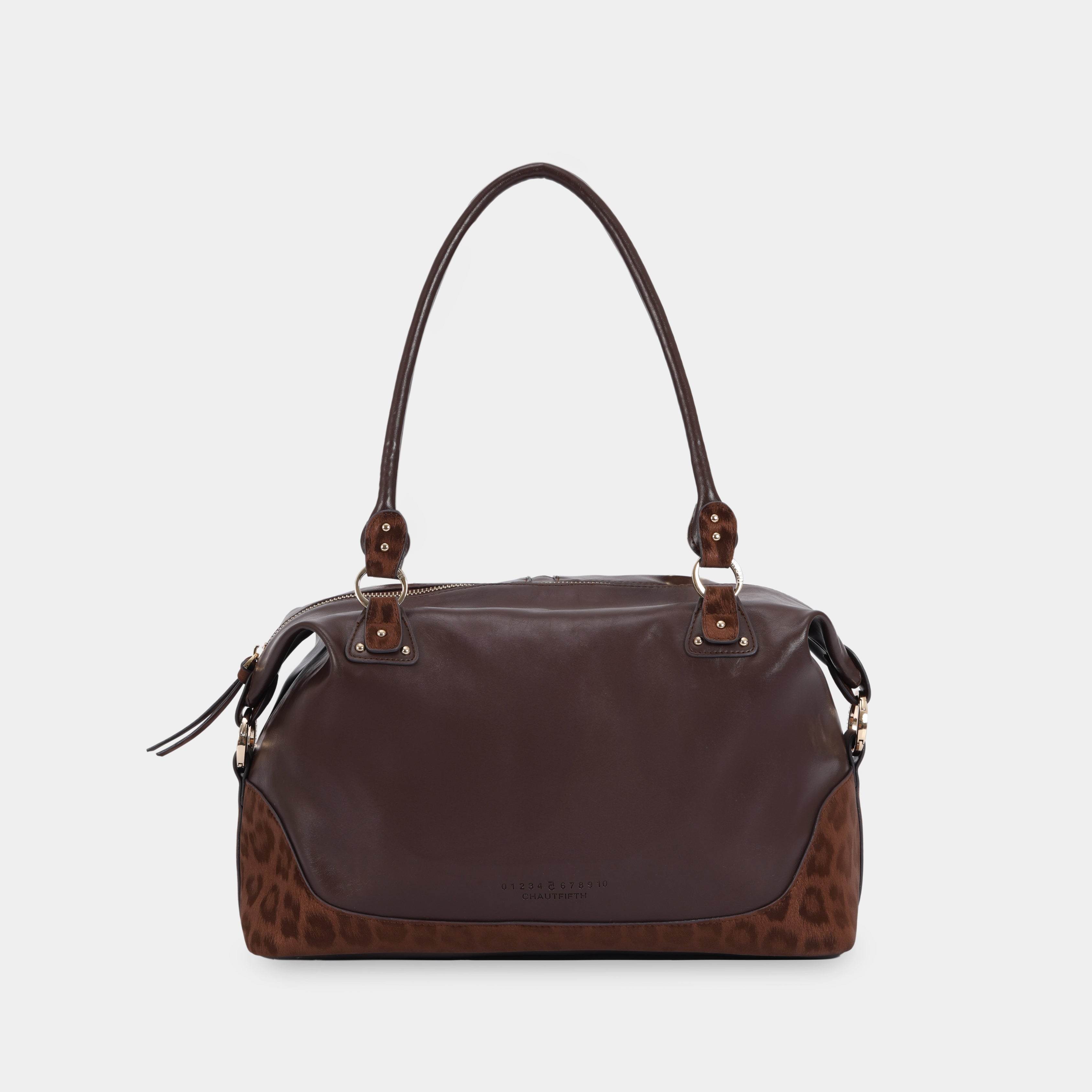 Bag Y2K POCKET Brown Choco x Brown Leopard