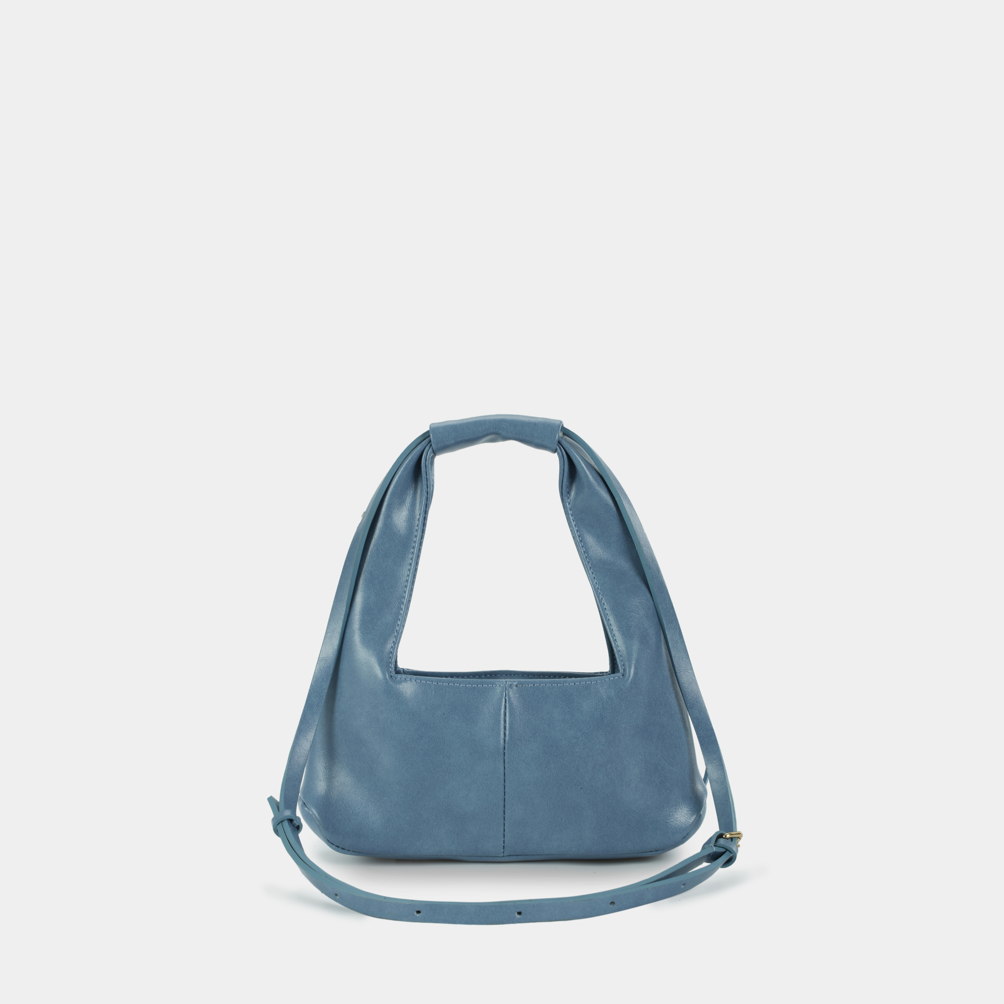 Mini C2-pocket hobo bag Blue