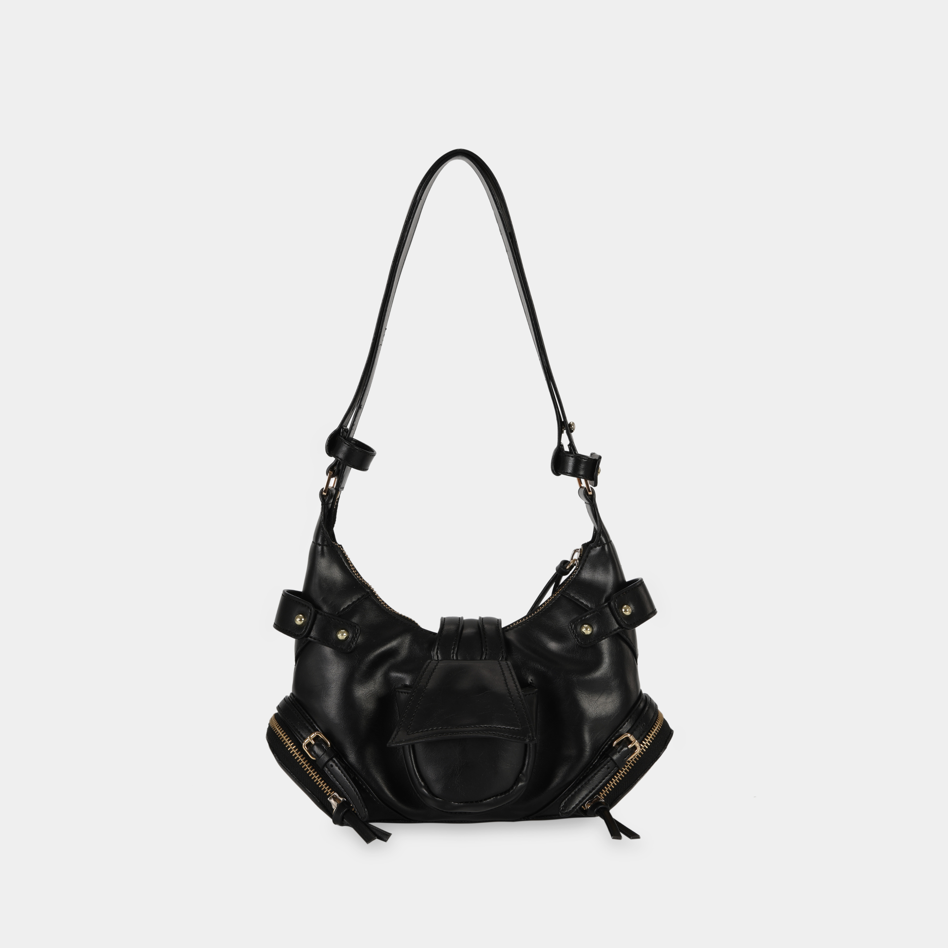 Handbag 2-FACE size S in Black