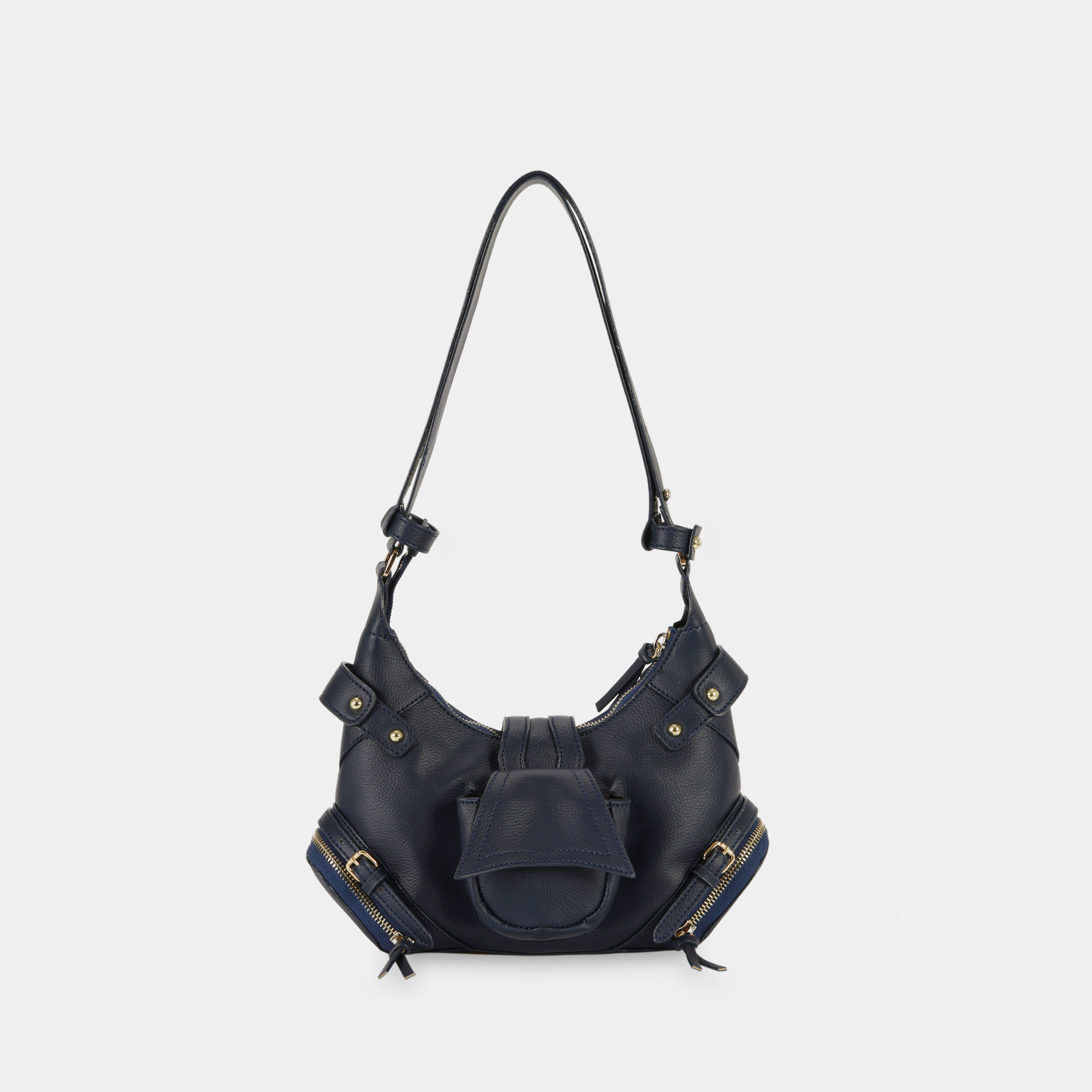 Handbag 2-FACE size S in Blue