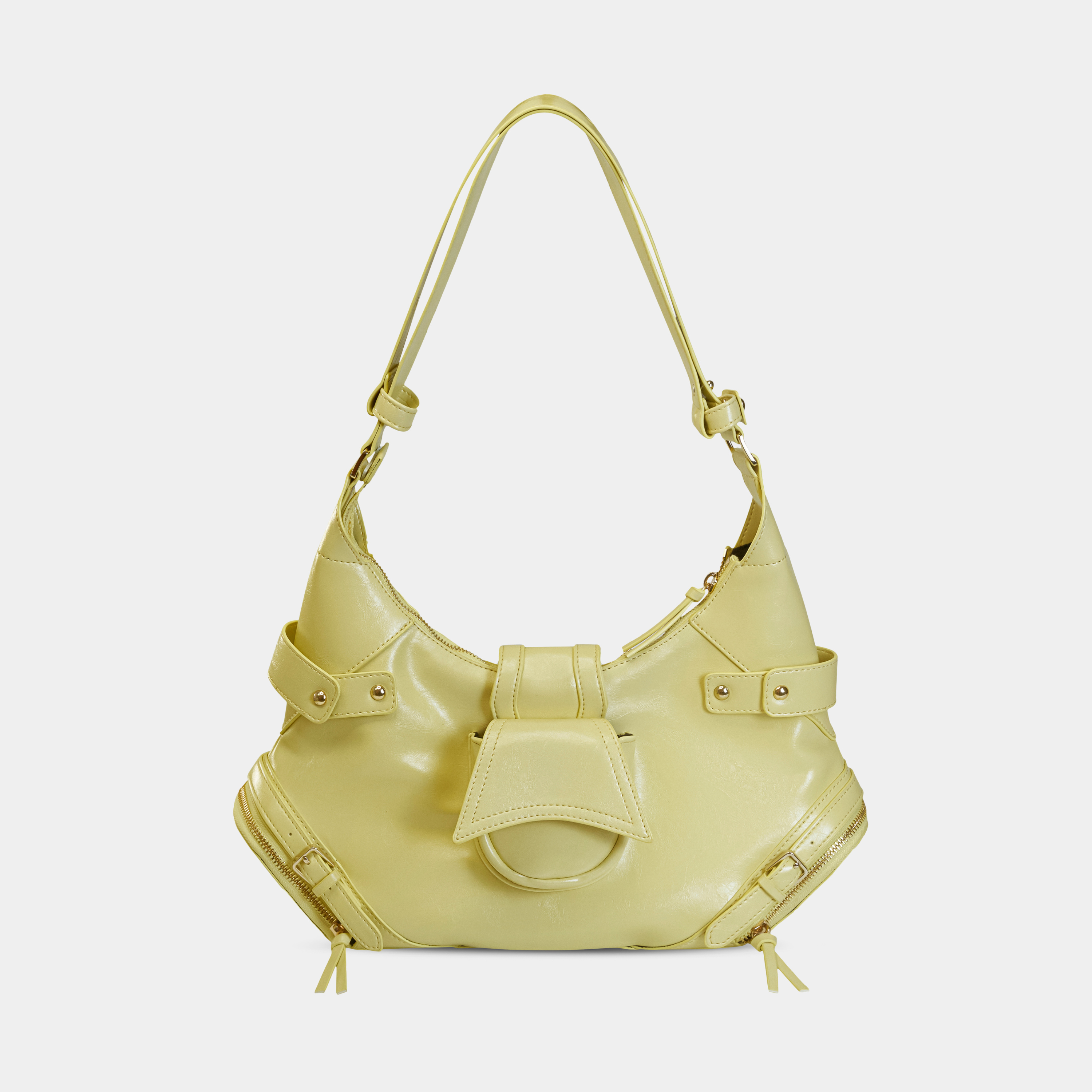 Bag 2-FACE Small size (M) in Butter Yellow