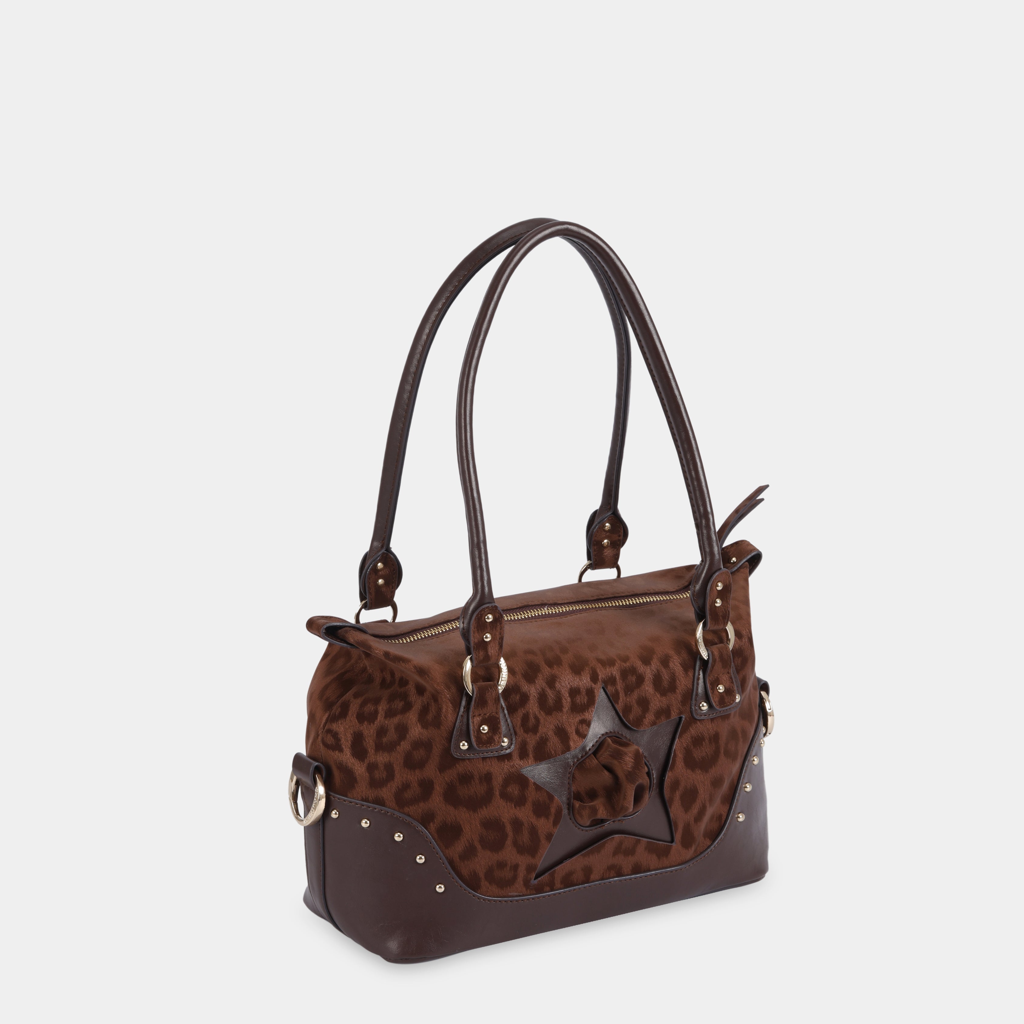 Bag Y2K STAR Brown Choco x Brown Leopard 