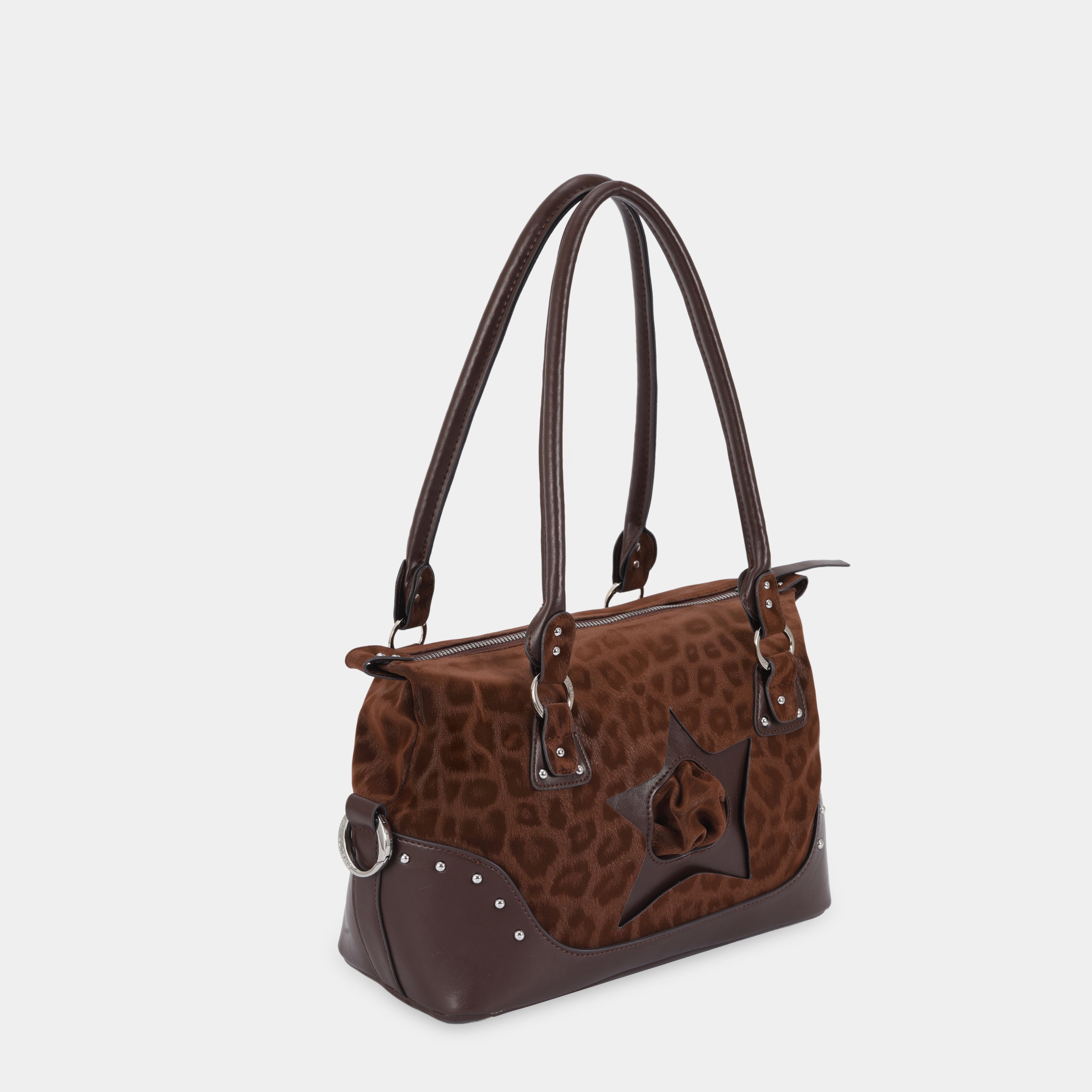 Bag Y2K STAR Brown Choco x Brown Leopard (SIL)