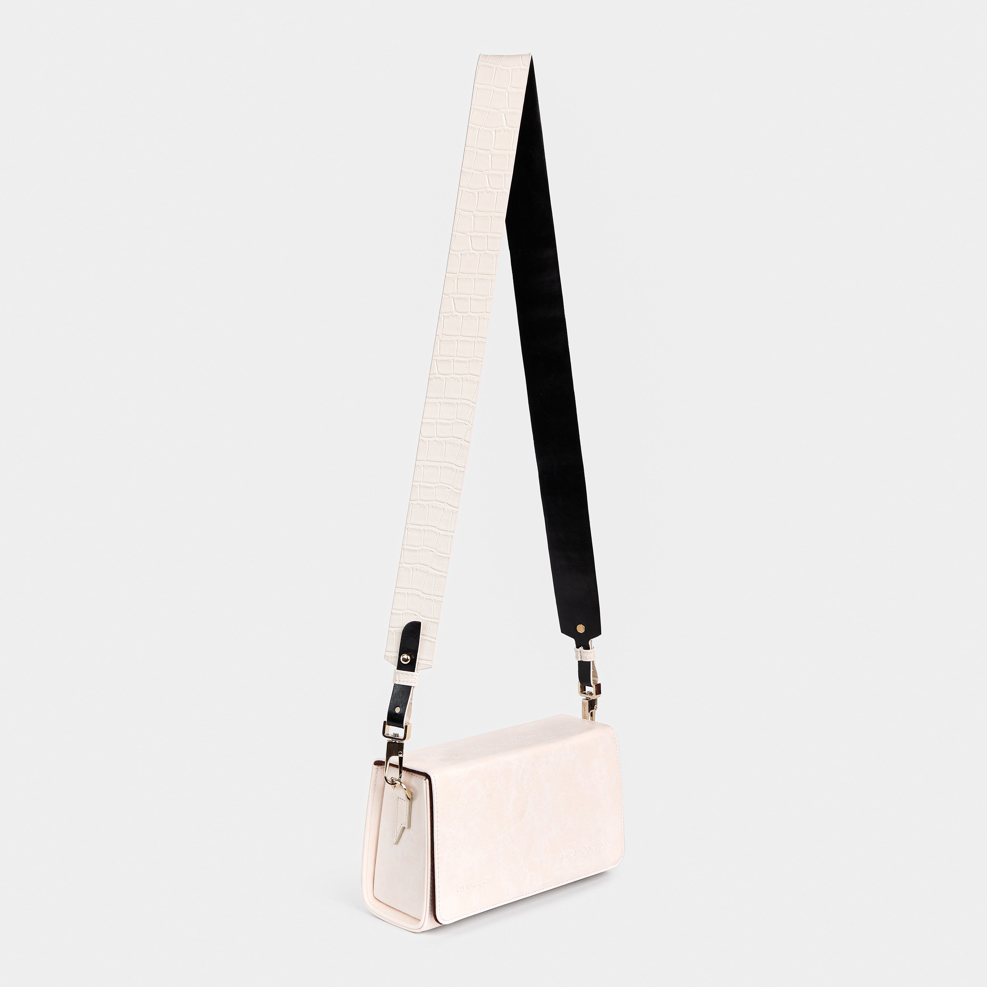 Bag KAMELEON in Cream White with Texture