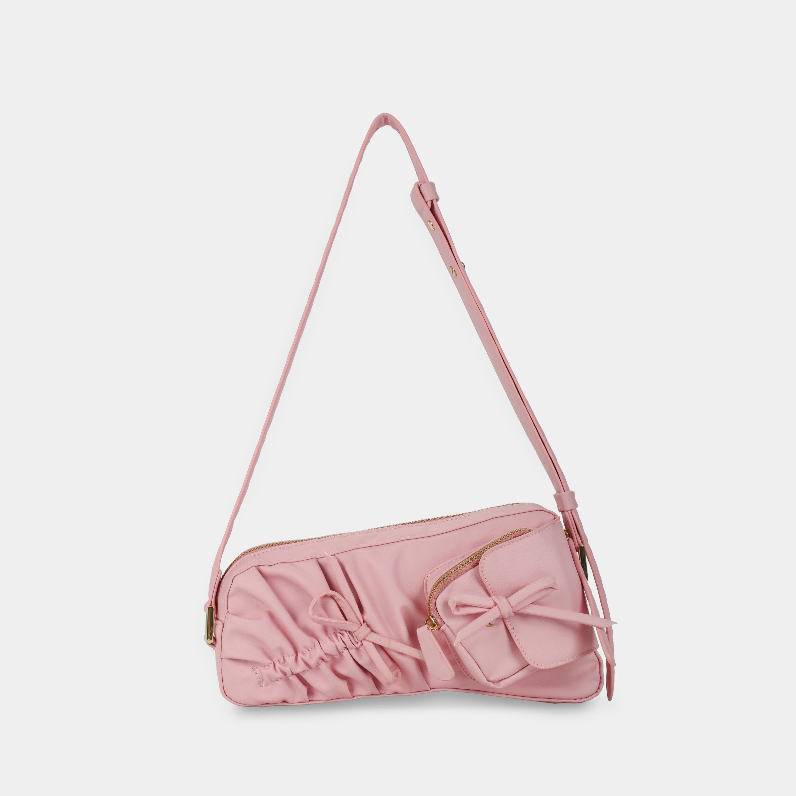 Freely Bag with Bow in Pink