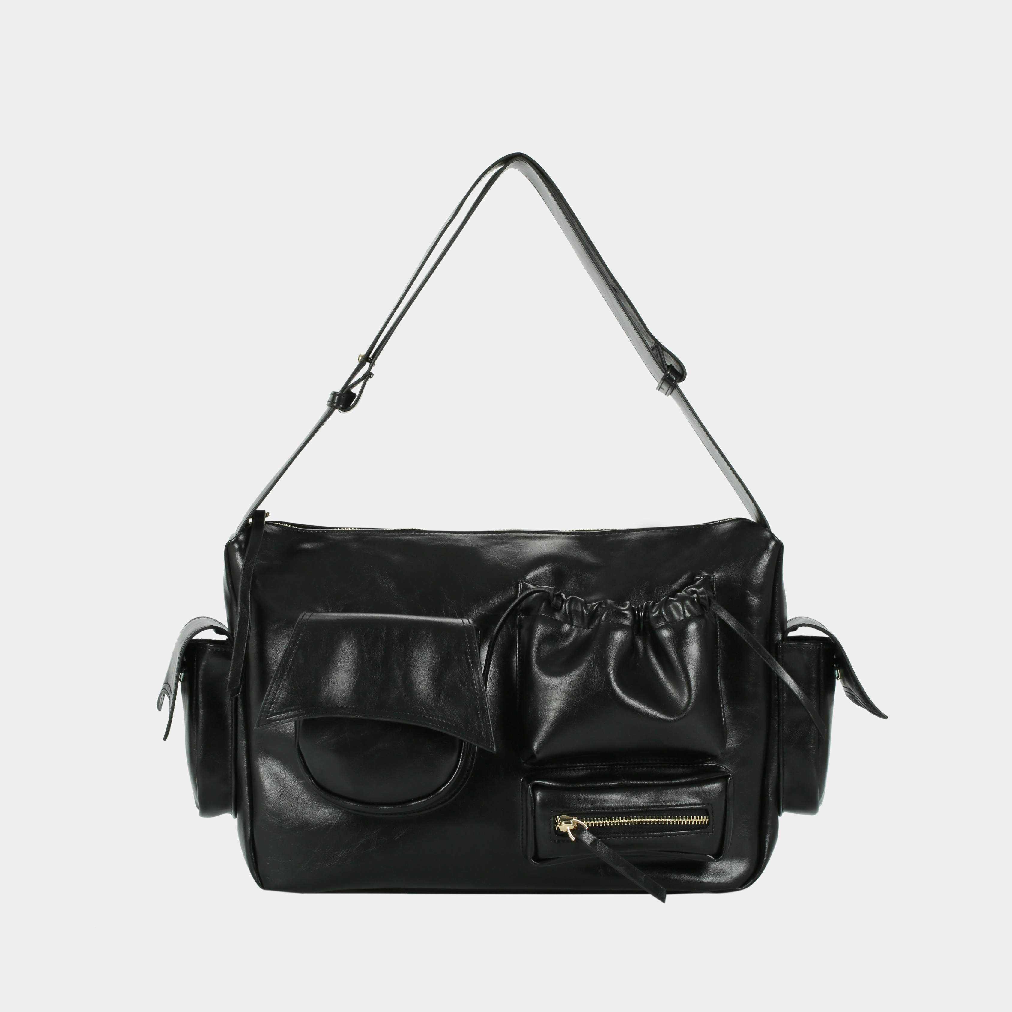 Handbag C5-Pocket size Laptop (L) in Black