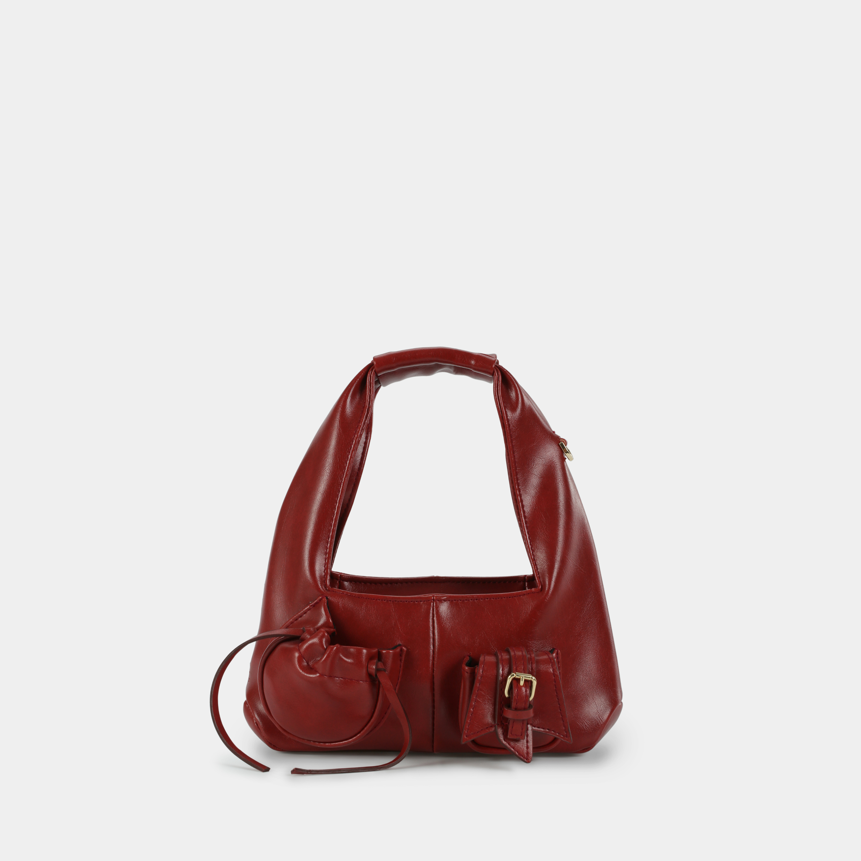 Túi xách hobo C2-pocket Mini màu Đỏ