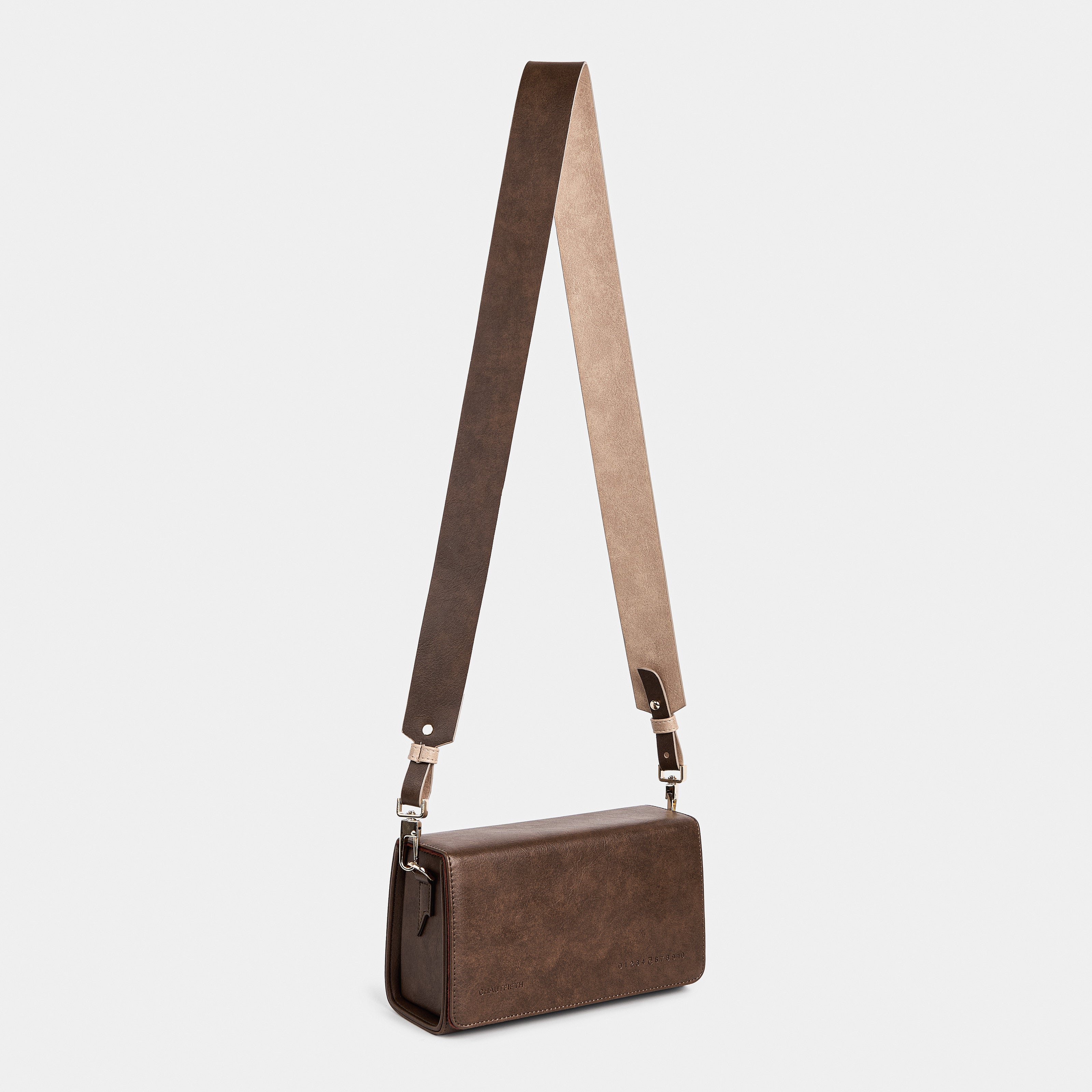 Strap 4CM WIDE BAG Dark Beige x Light Cacao