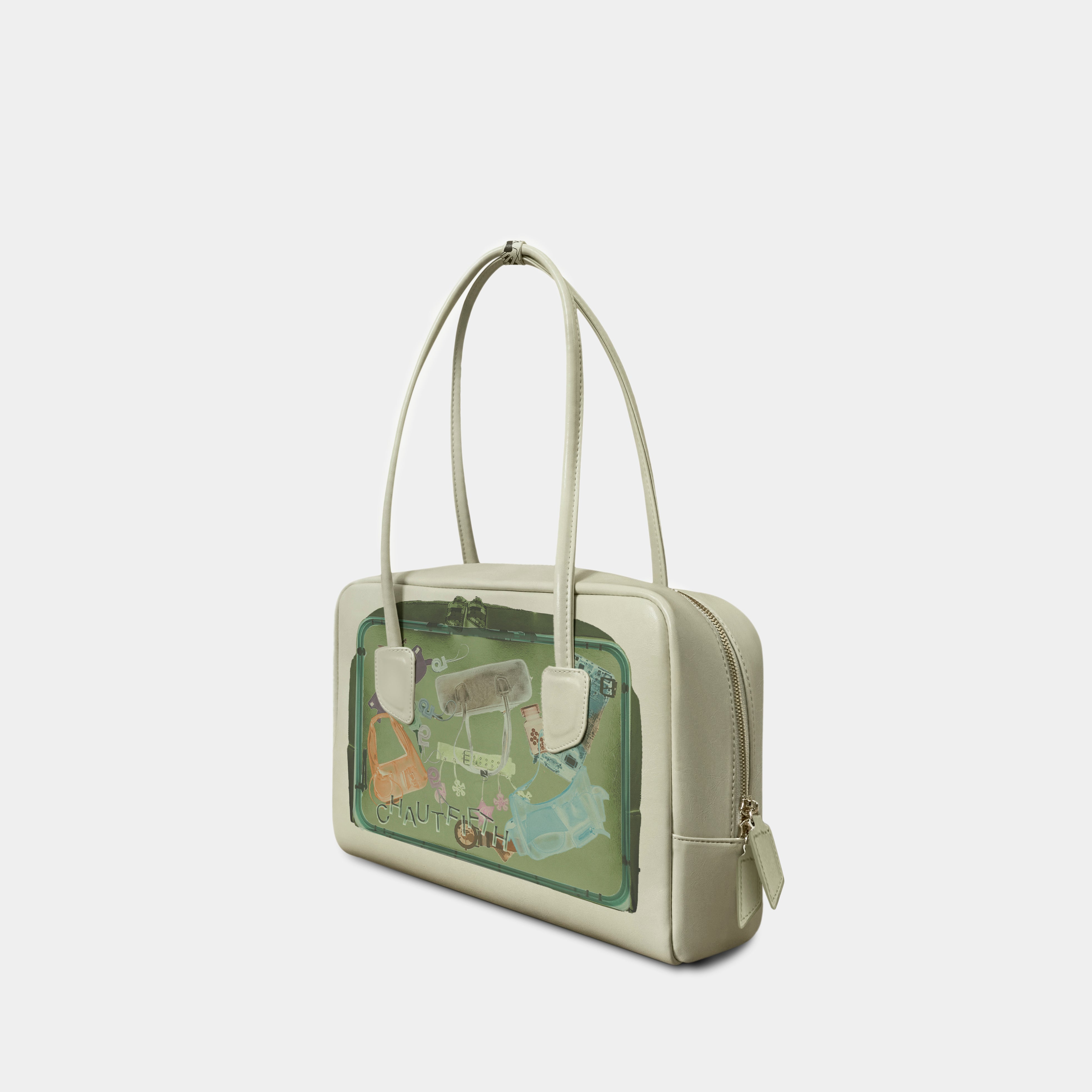 Bag Bakery Box X-Ray in White Cream