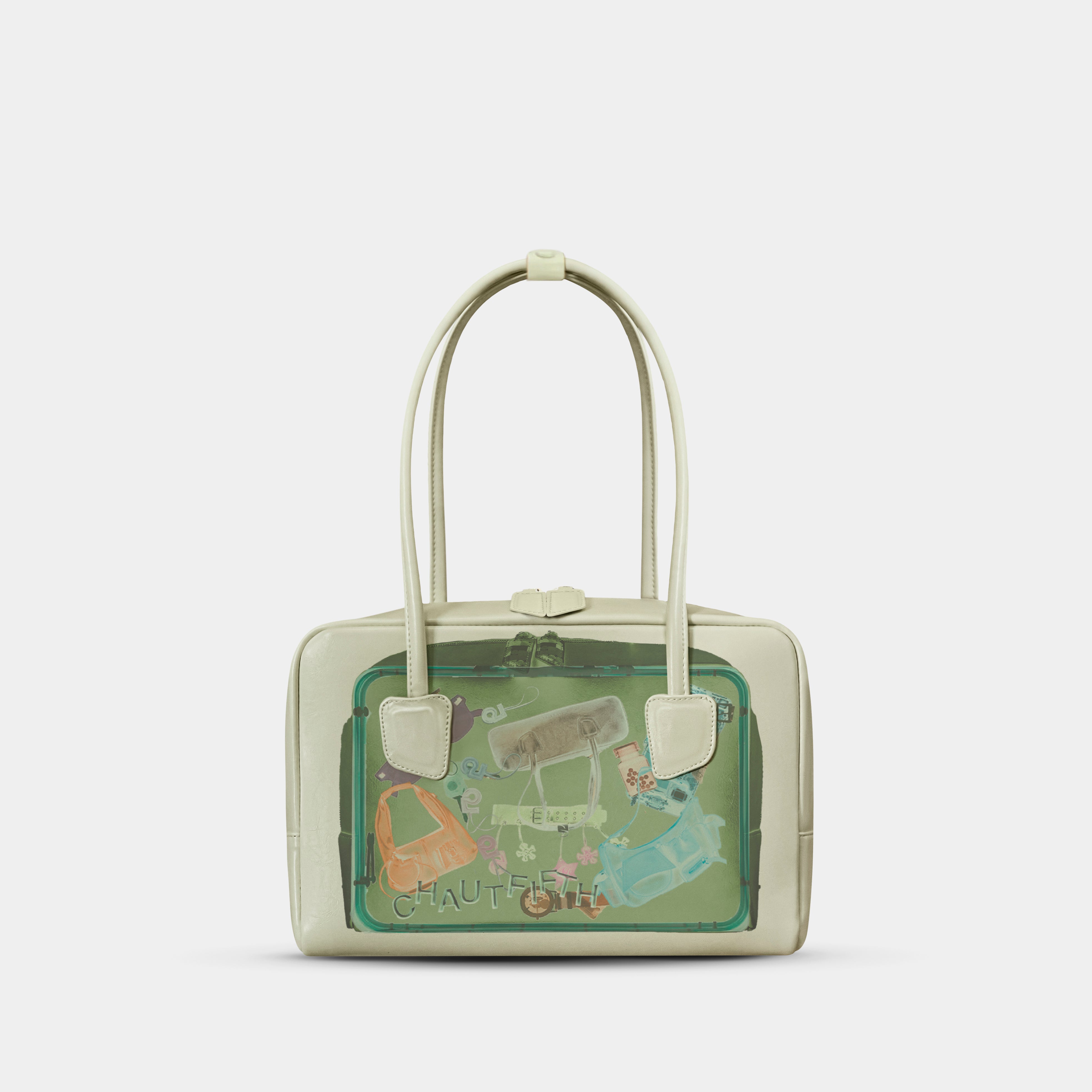 Bag Bakery Box X-Ray in White Cream