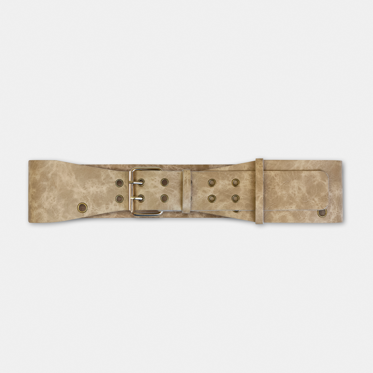 Large Ore Belt In Sand Beige