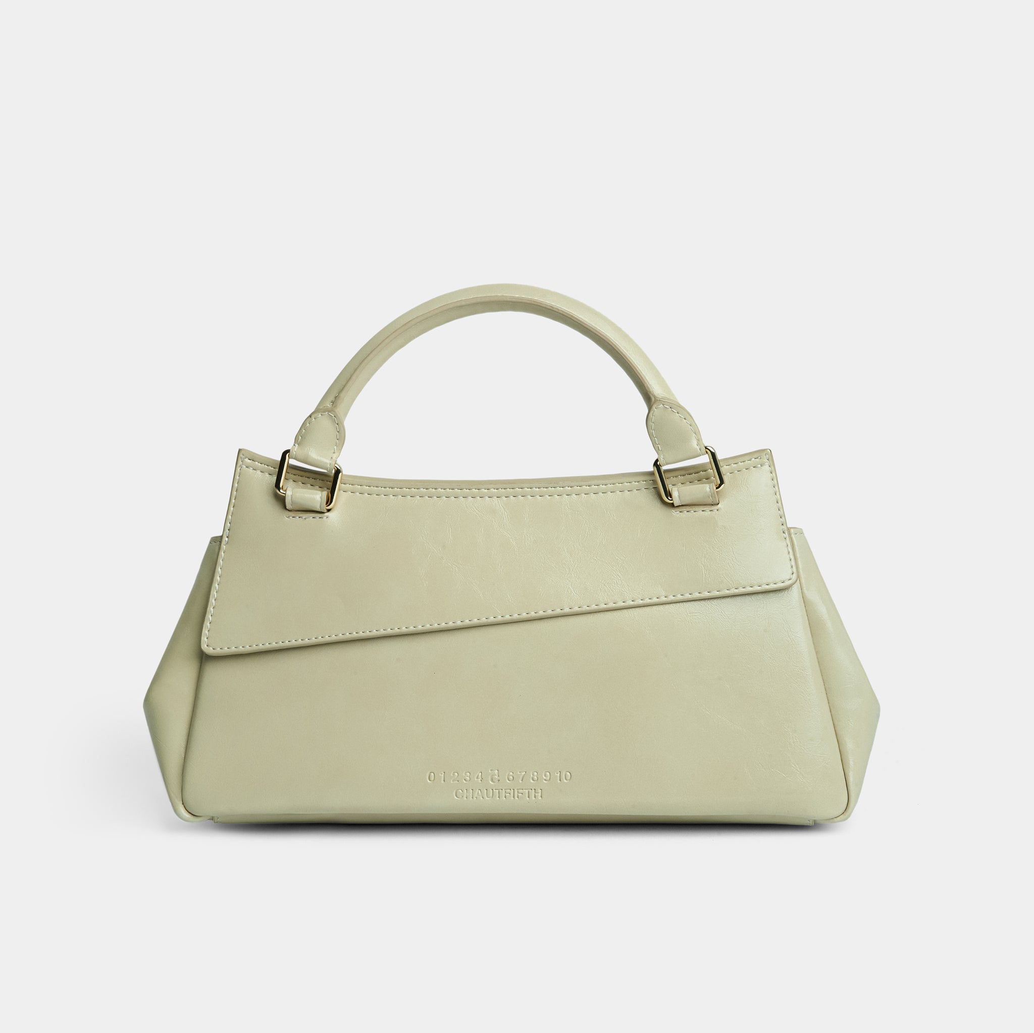 Bag Fifth Clutchie in White Cream