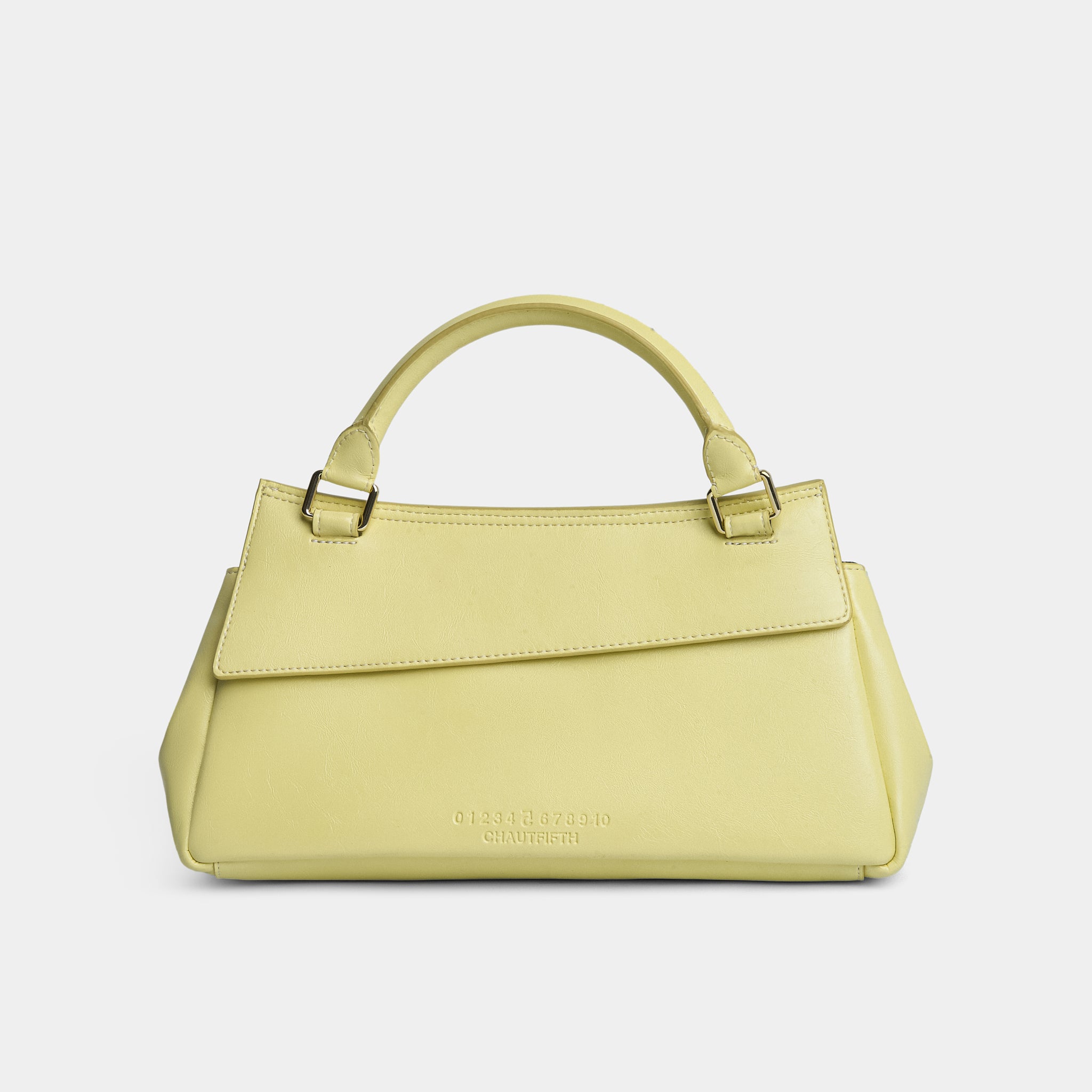 Bag Fifth Clutchie in Butter Yellow