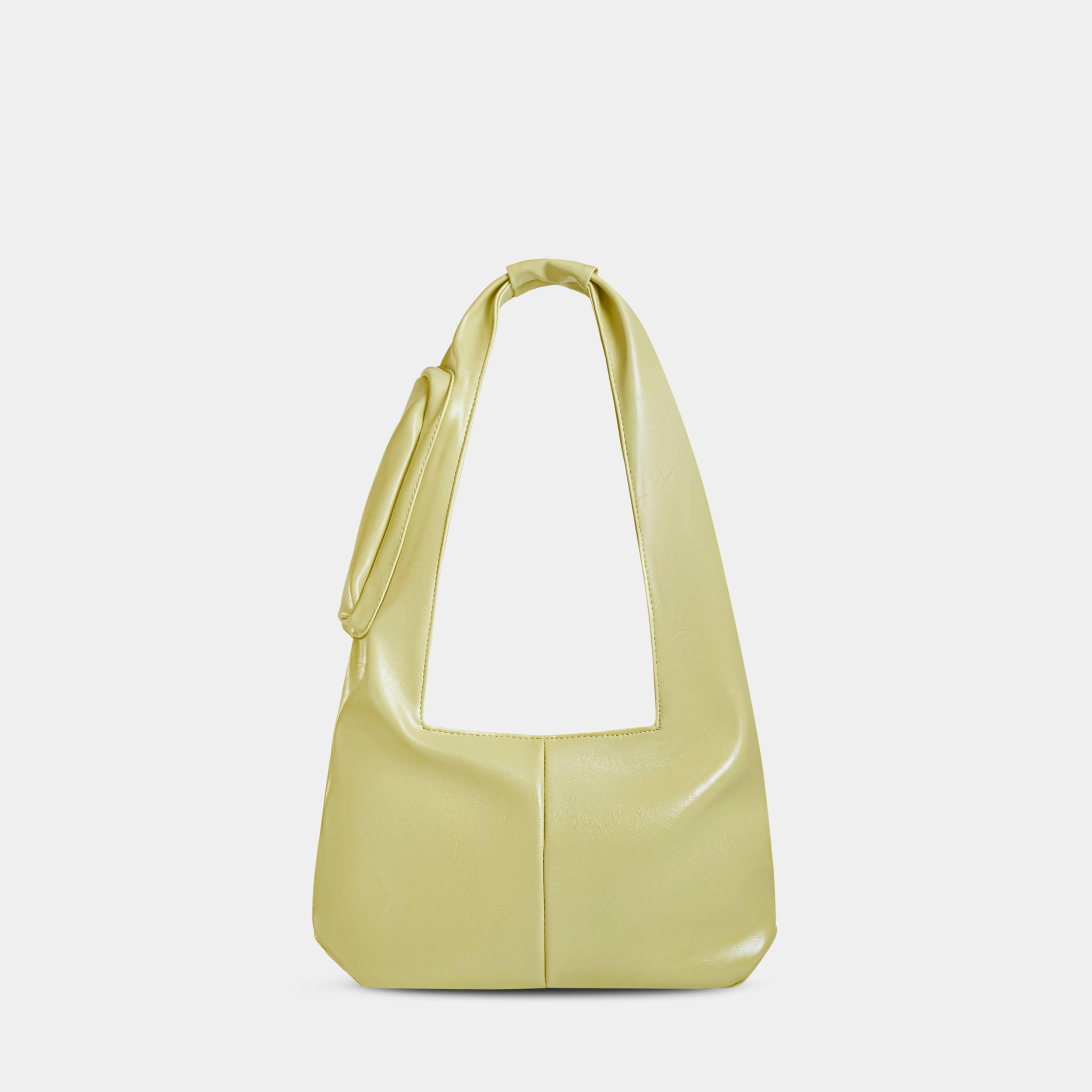 Bag C2-Pocket Hobo Medium size (M) in Butter Yellow