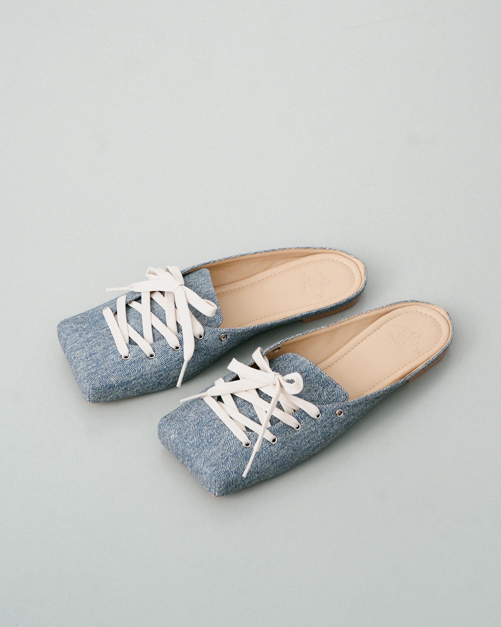 Shoes Middle ballet flat mules in Denim