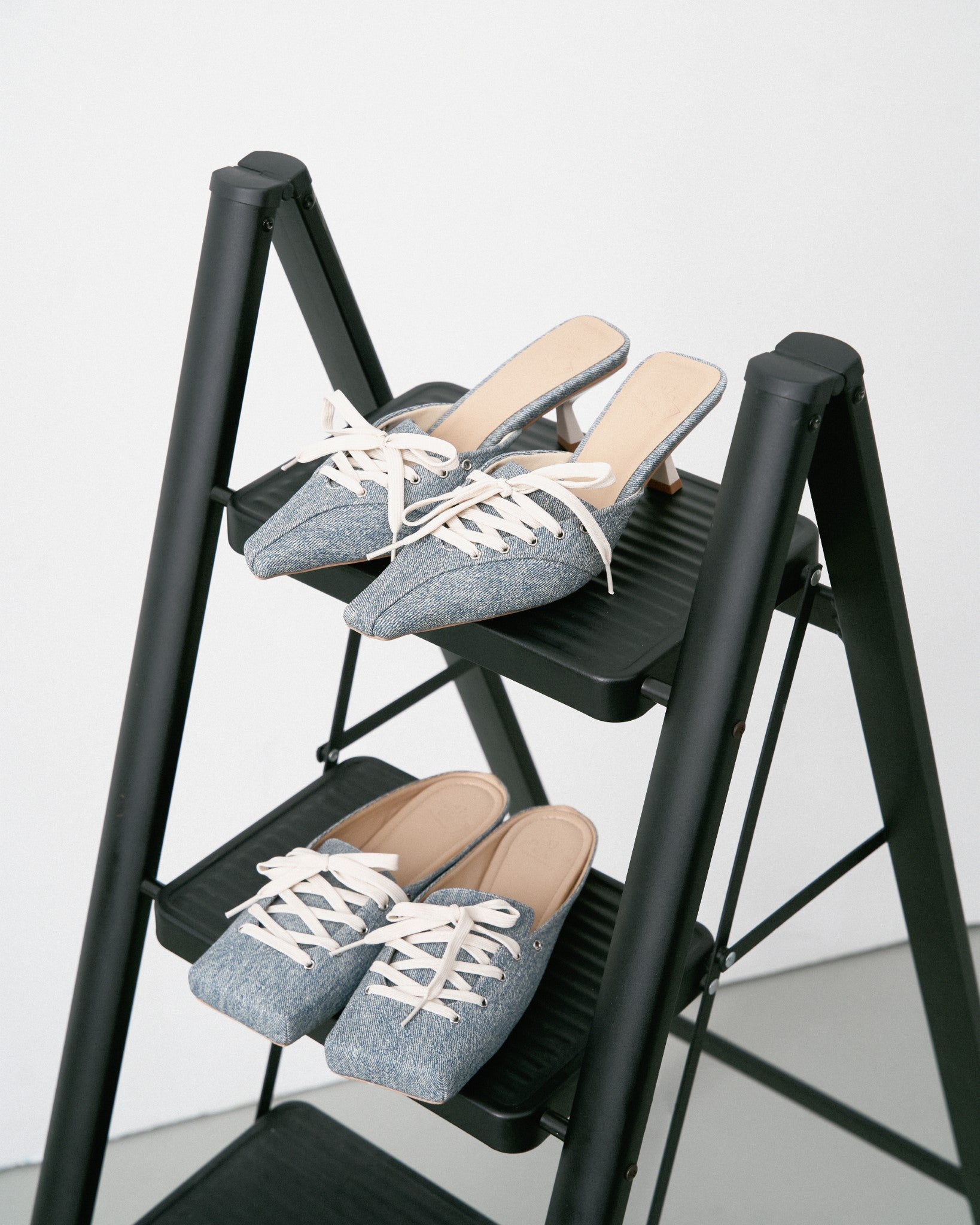 Shoes middle 50 mules in Denim