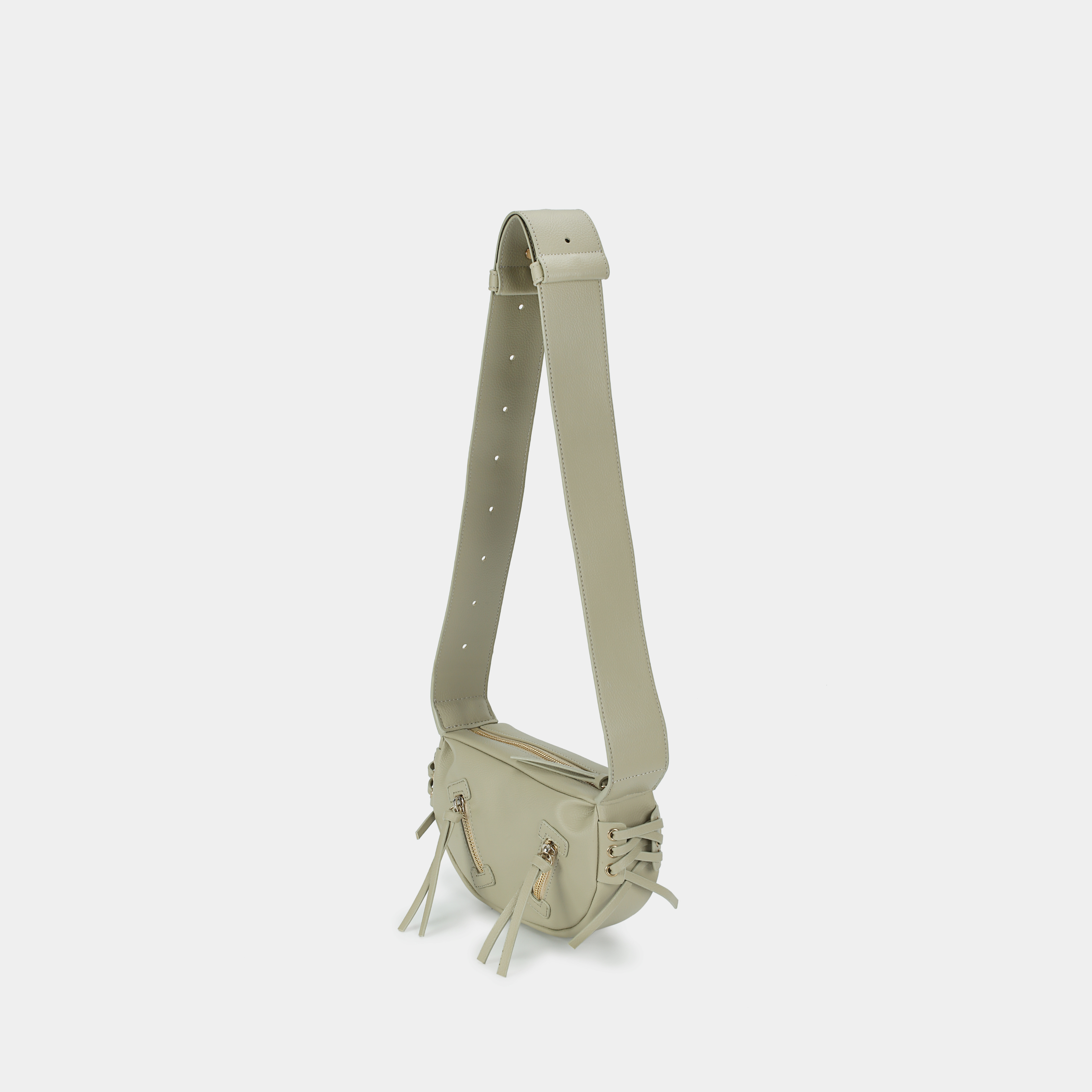 LACE bag small size (S) beige color