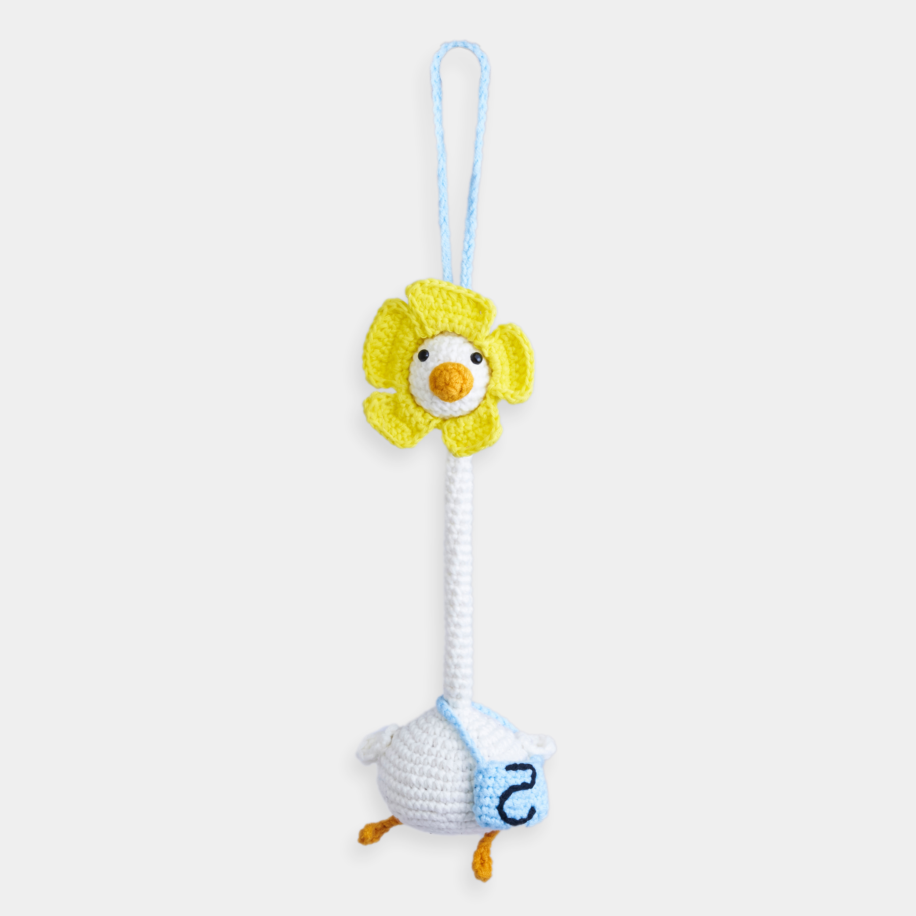 Accessories Long-neck Duck with Yellow FLower