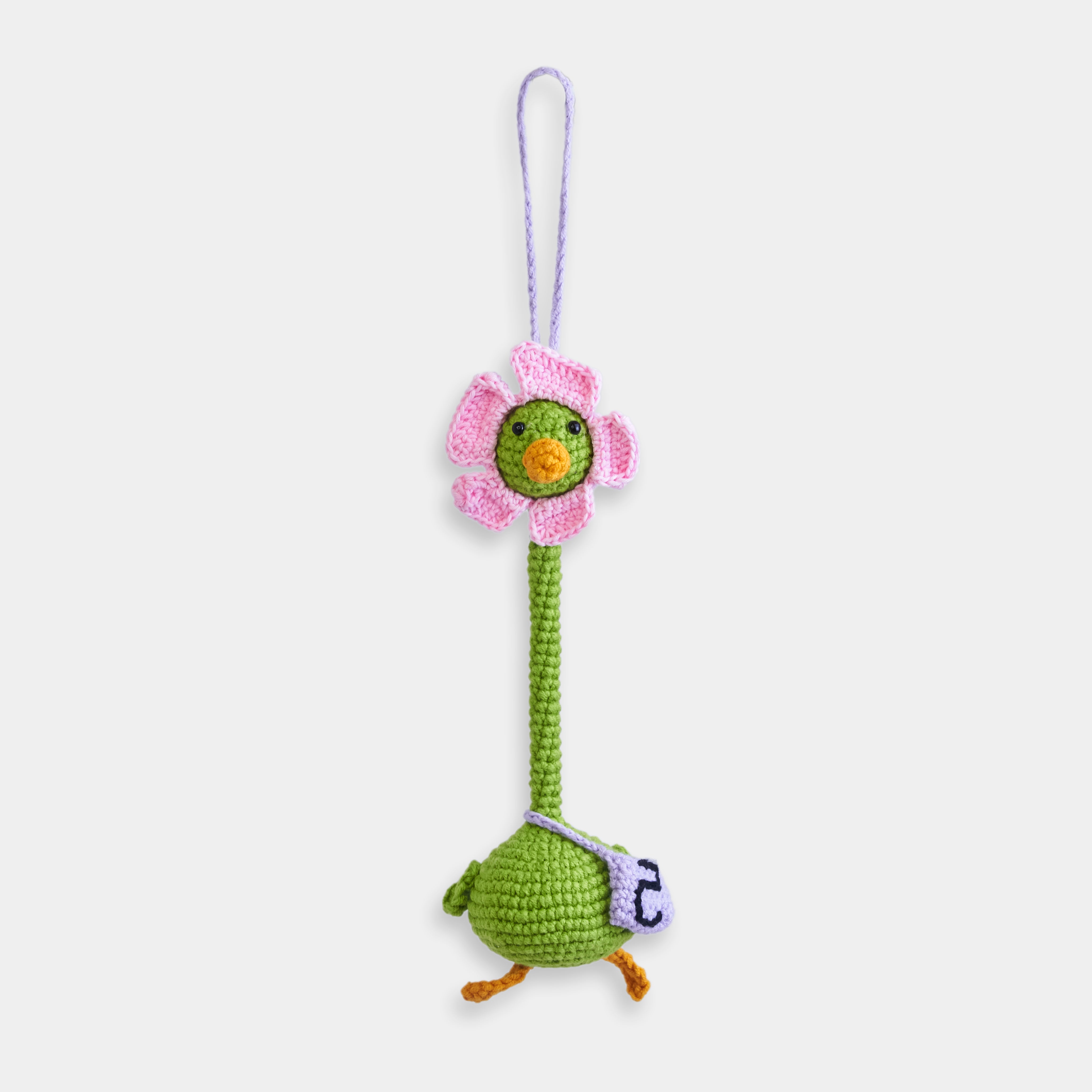 Accessories Long-neck Duck with Pink FLower