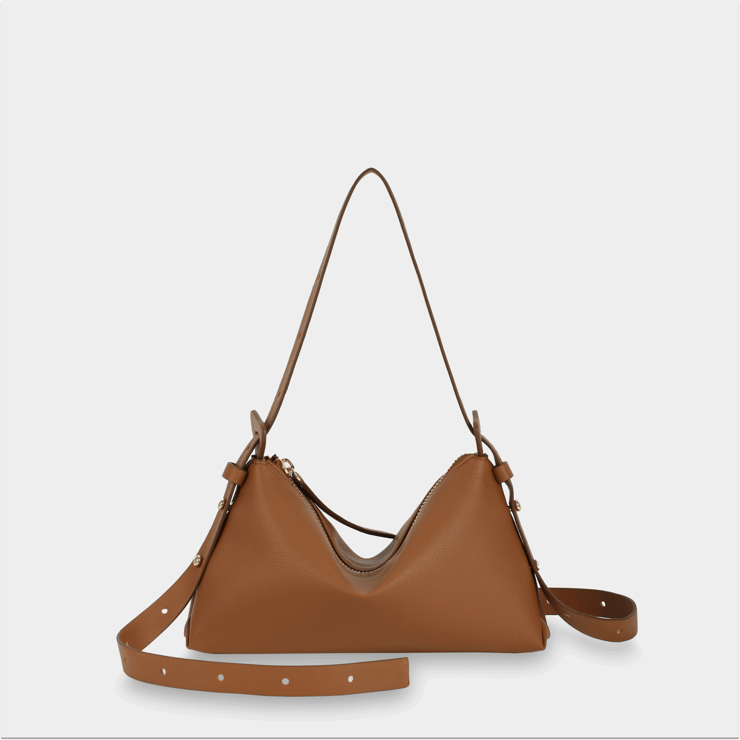M BAG màu nâu size nhỏ (S) CHAUTFIFTH