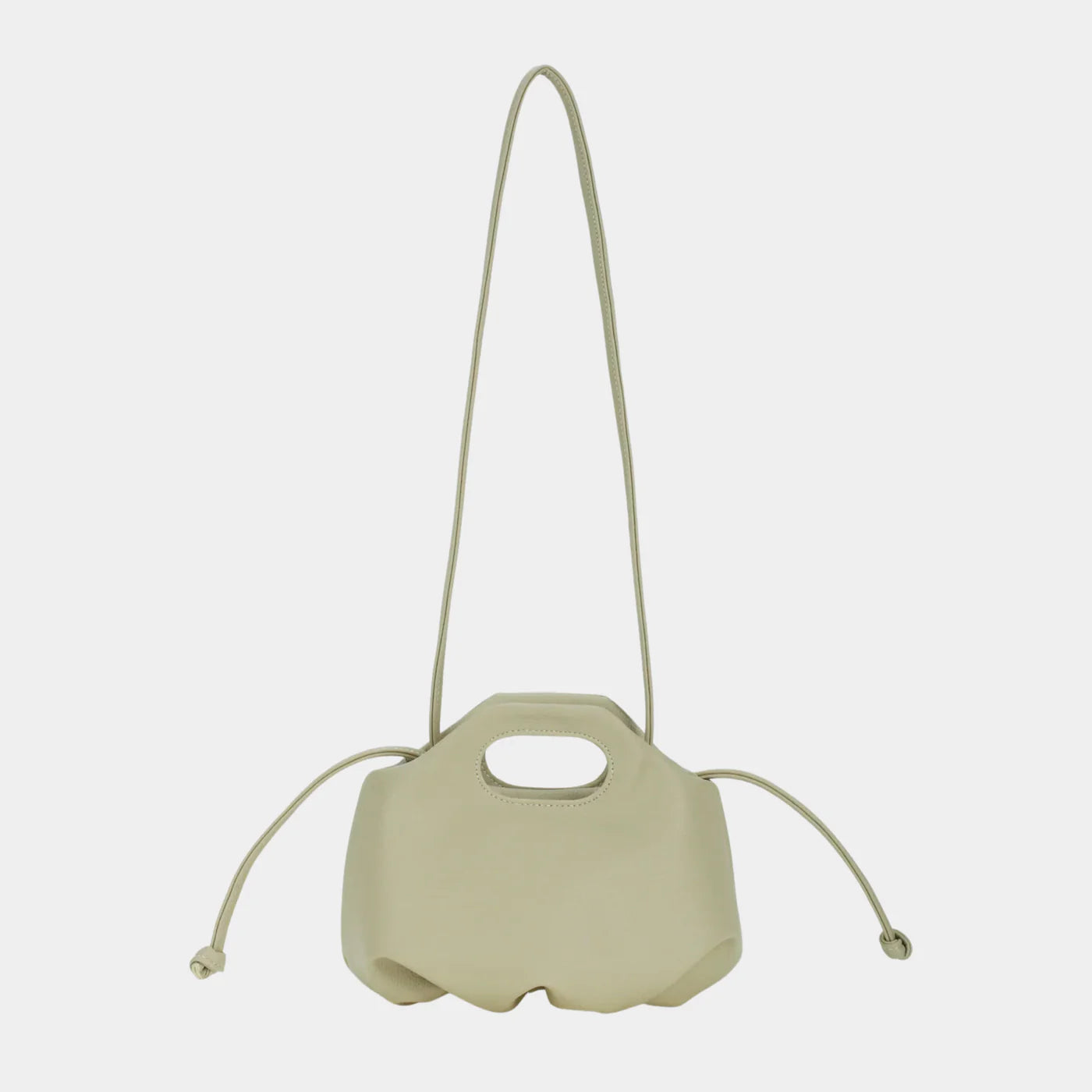 Bag Mini Flower Cream White with texture
